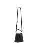 Small Sculpted Buckle Bucket with Convertible Strap sold by Anne Klein