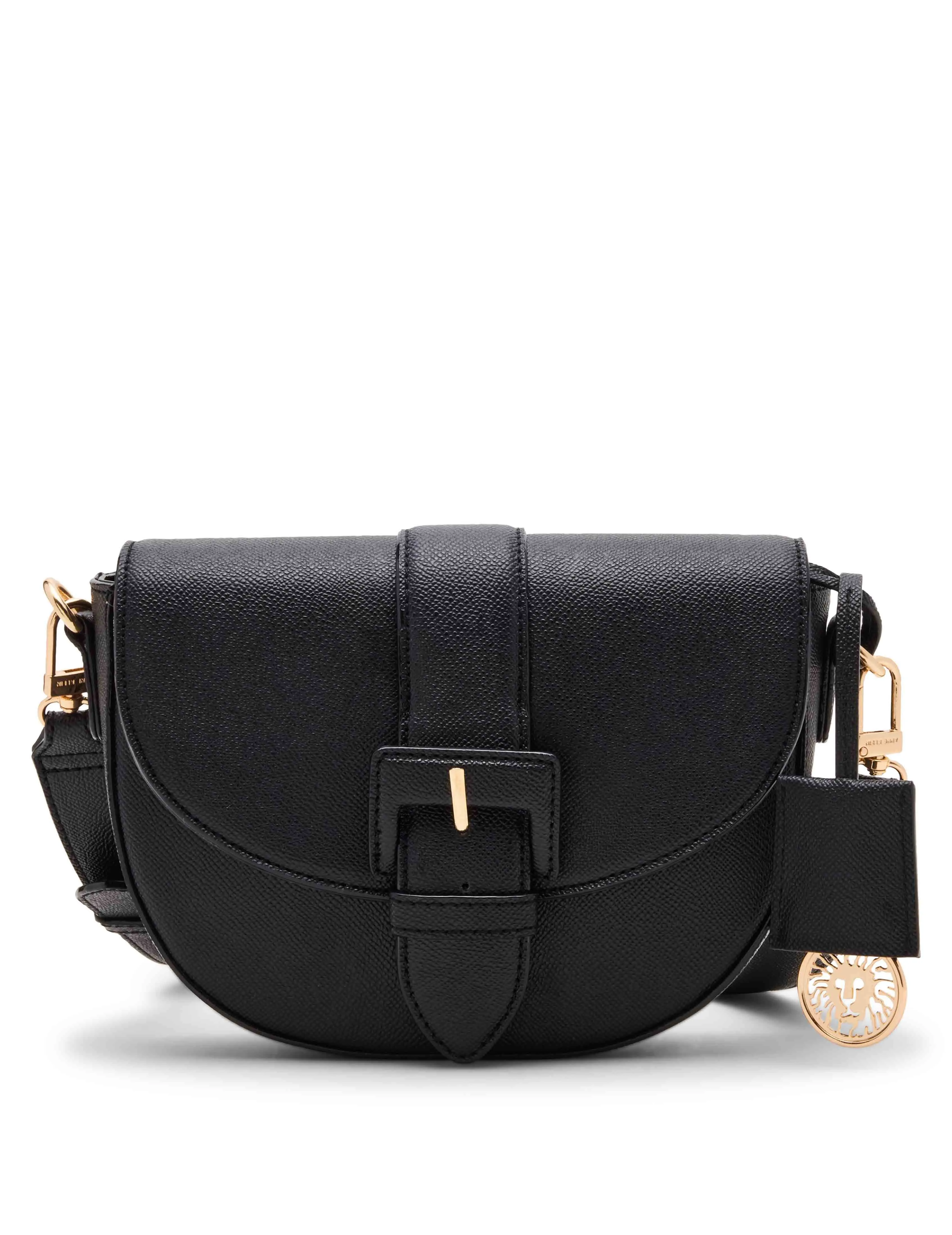 Covered Buckle Saddle Crossbody sold by Anne Klein