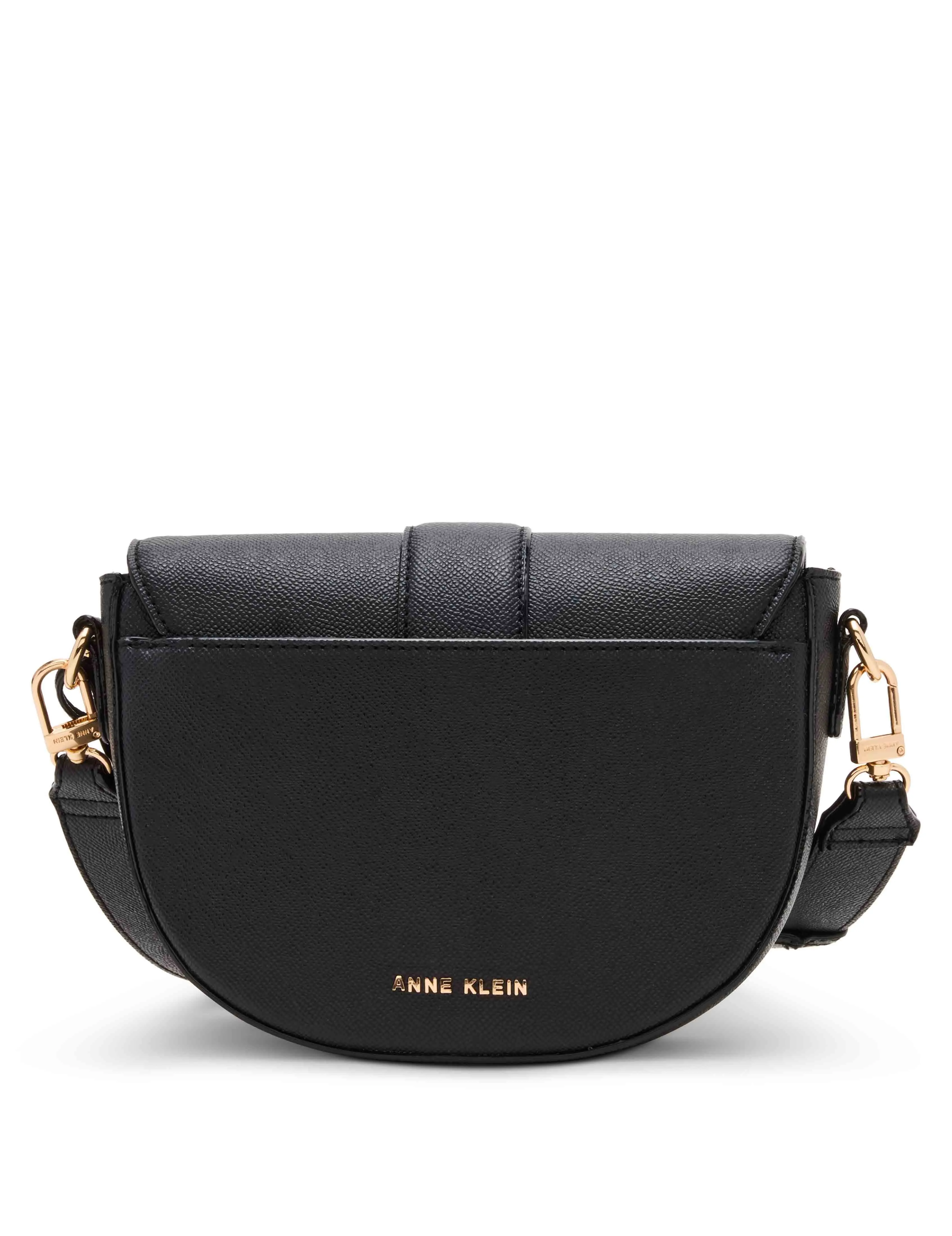 Covered Buckle Saddle Crossbody sold by Anne Klein product image thumbnail 3