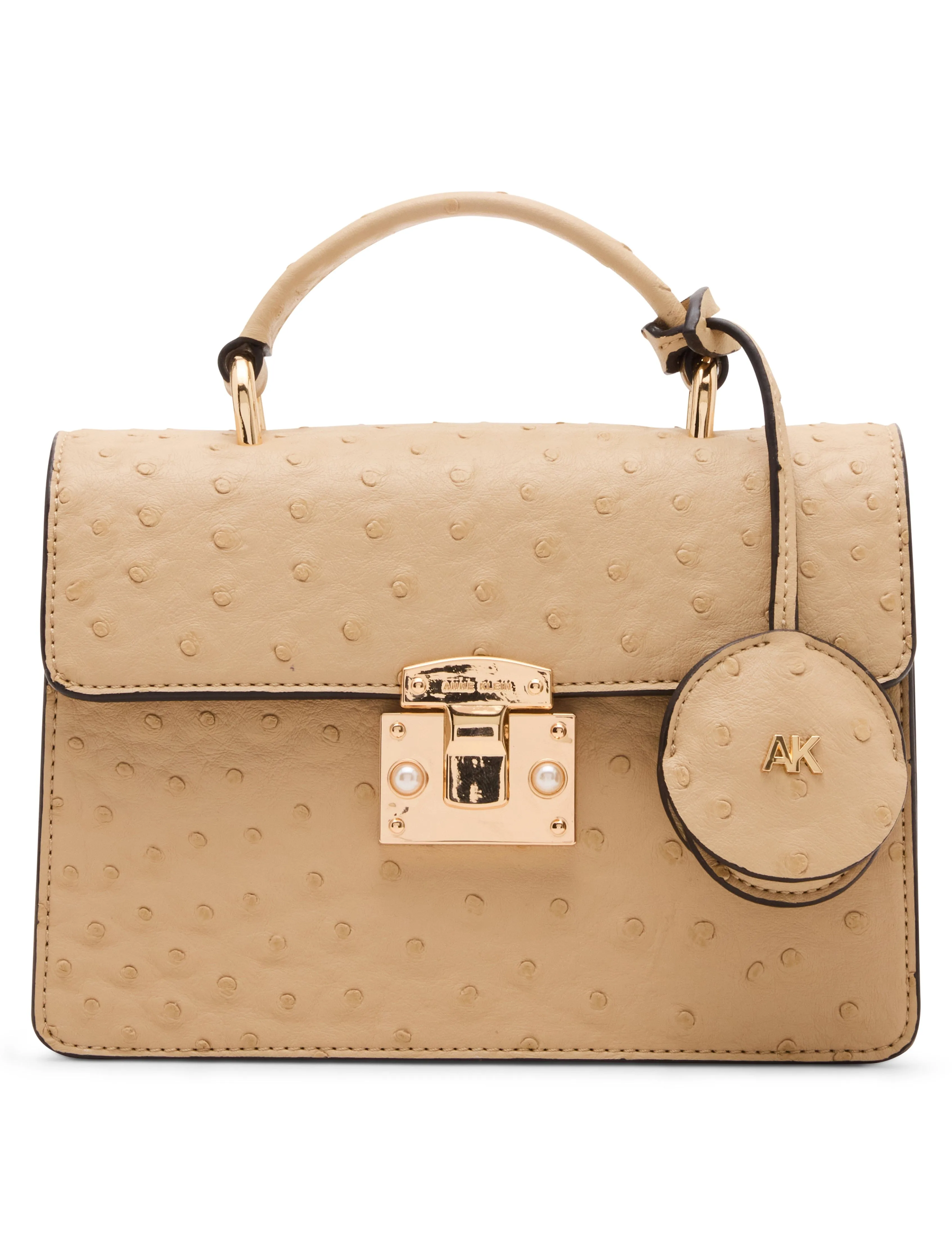 Pushlock Top Handle with Detachable Strap sold by Anne Klein