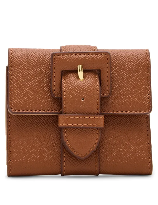 Covered Buckle Trifold Wallet sold by Anne Klein
