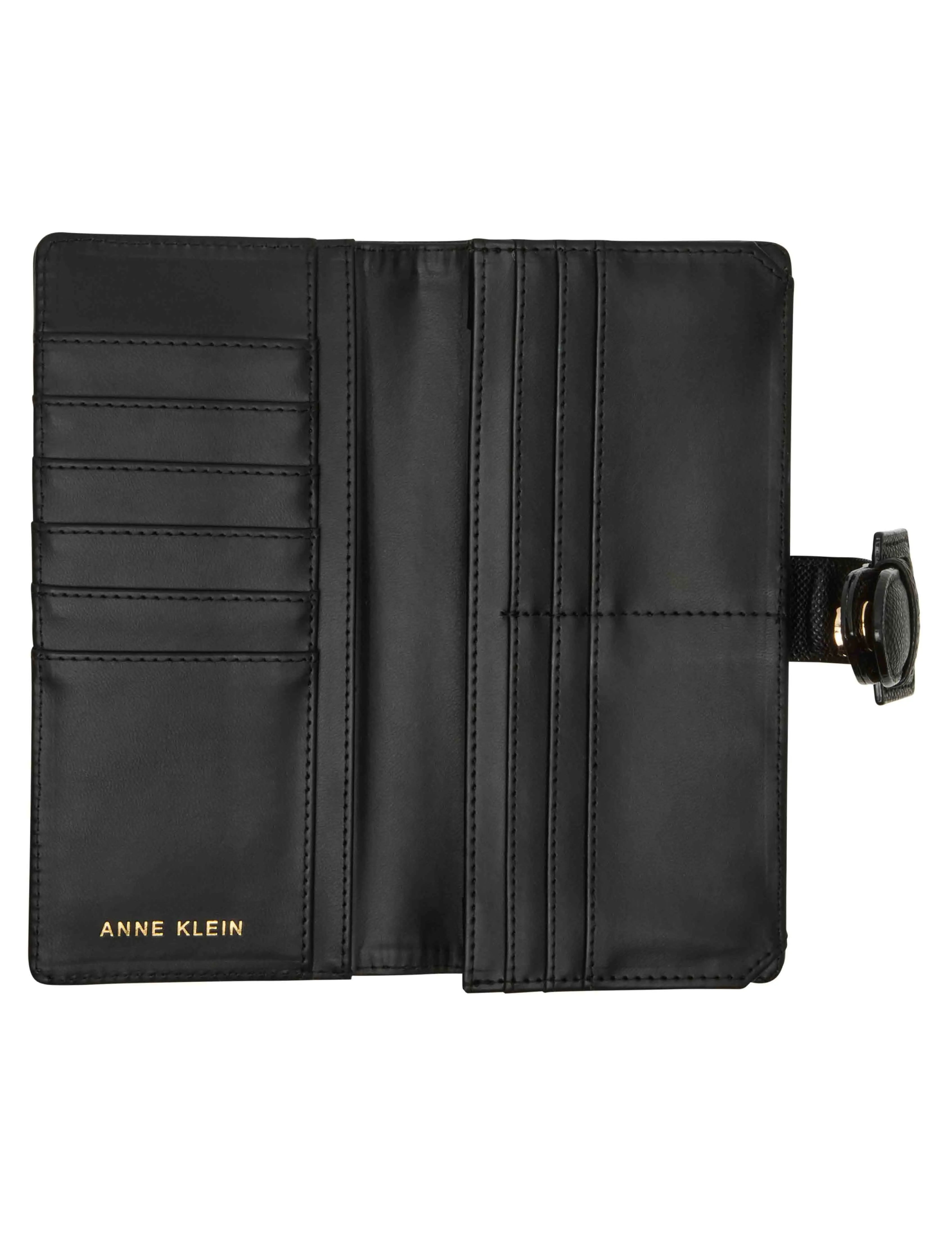Covered Buckle Wallet with Insert sold by Anne Klein product image thumbnail 5