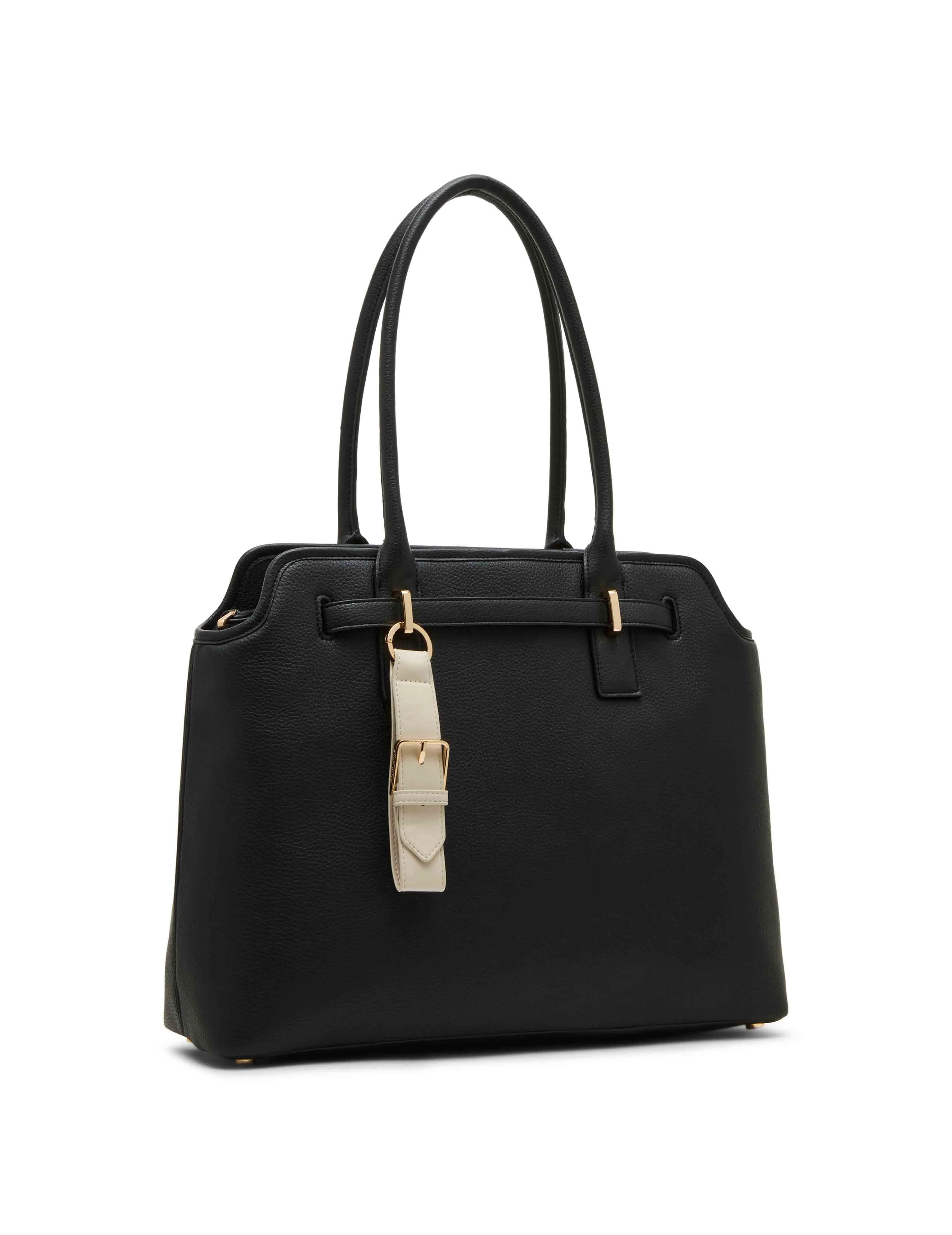 Belted Tote with Detachable Wristlet Strap & Pouch sold by Anne Klein product image thumbnail 3