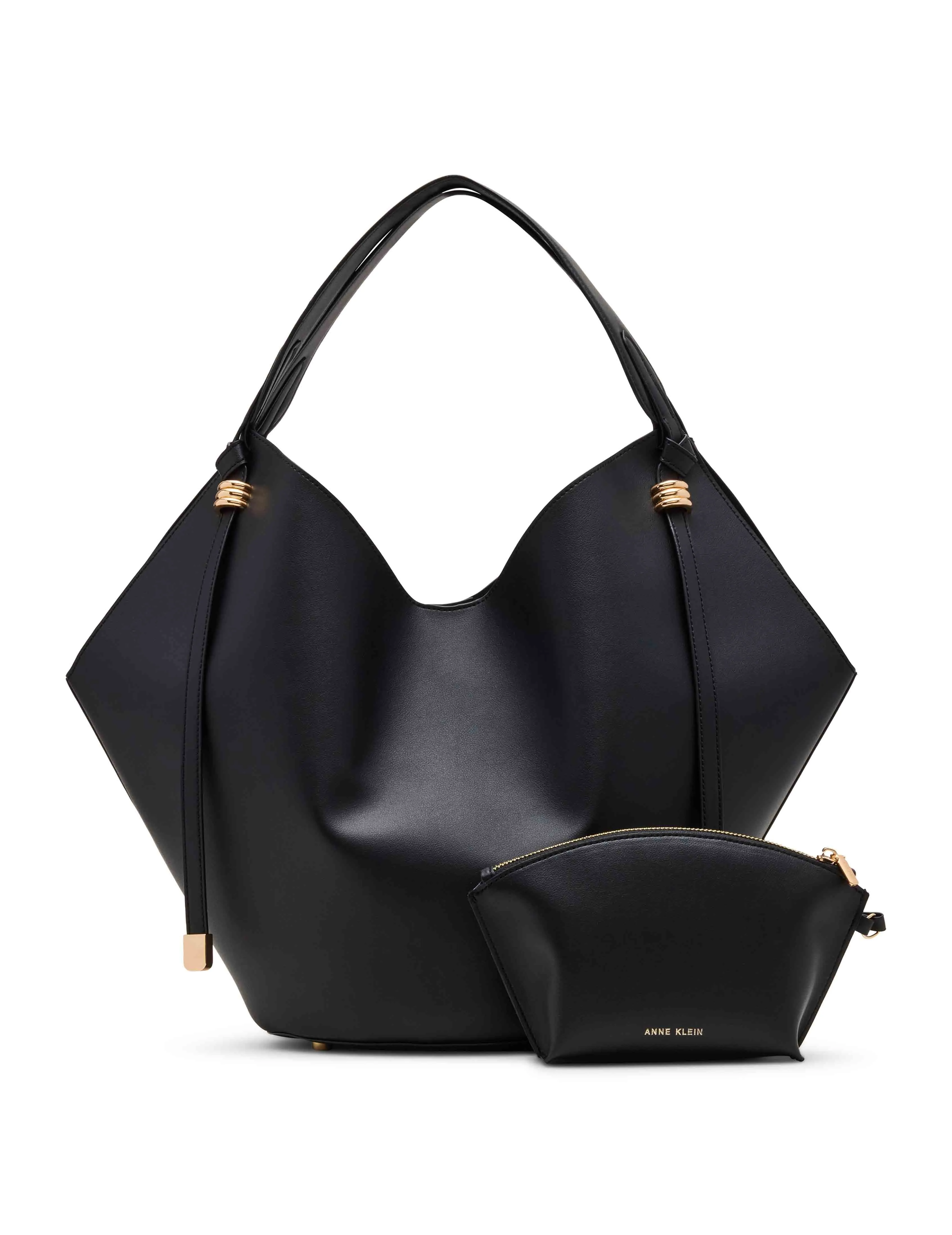 Large Hobo Tote with Pouch sold by Anne Klein