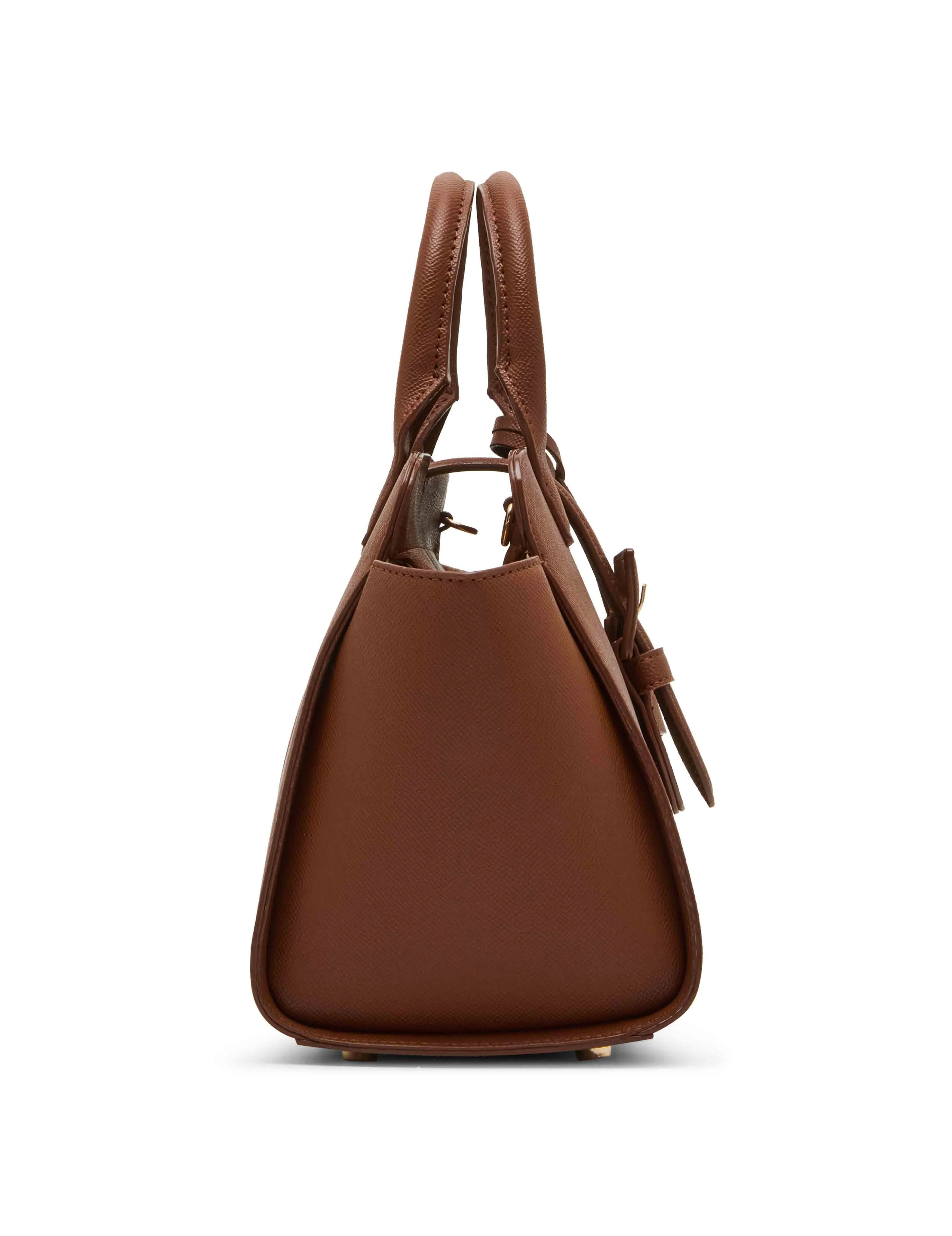 Covered Buckle Satchel with Convertible Strap sold by Anne Klein product image thumbnail 5