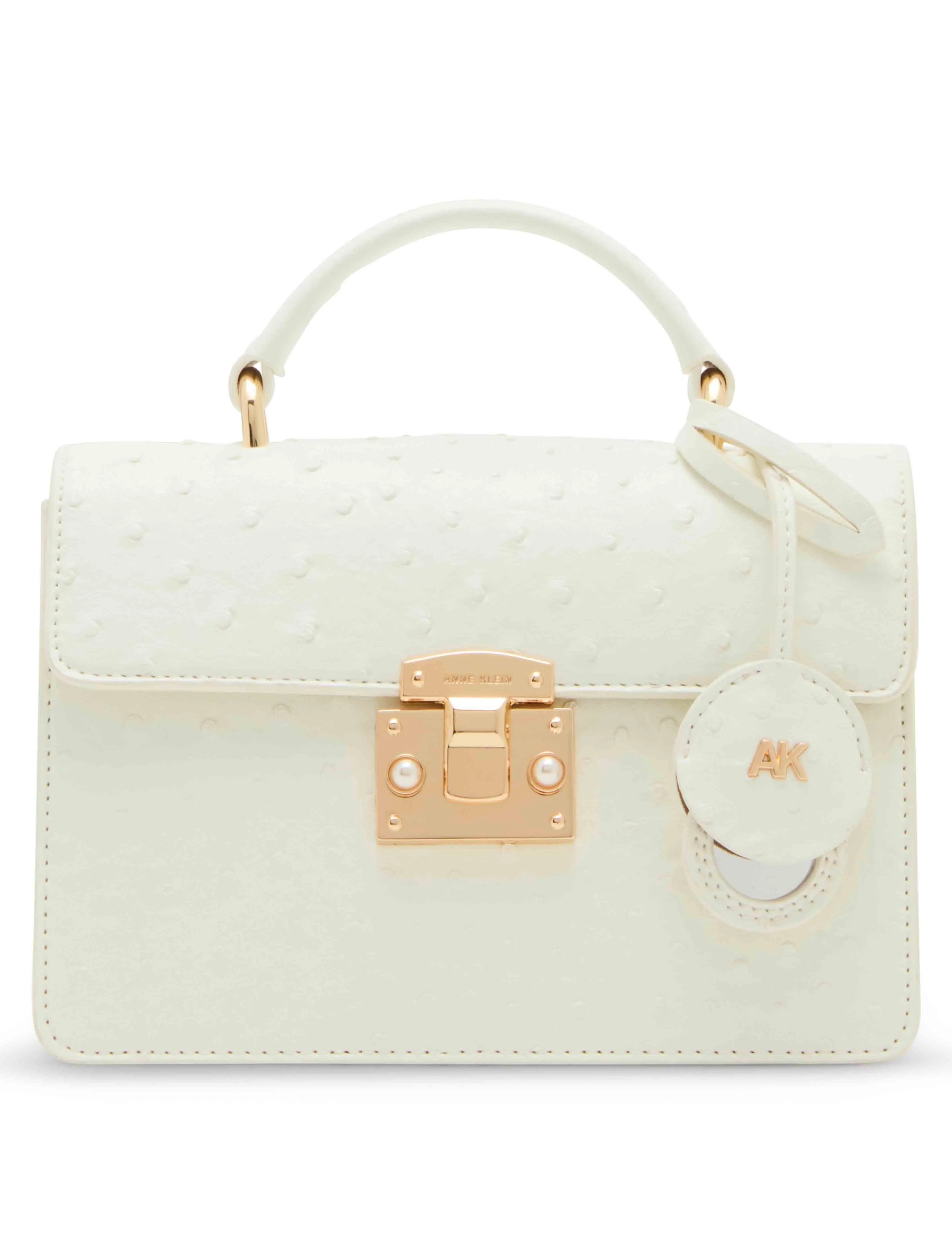 Pushlock Top Handle with Detachable Strap sold by Anne Klein