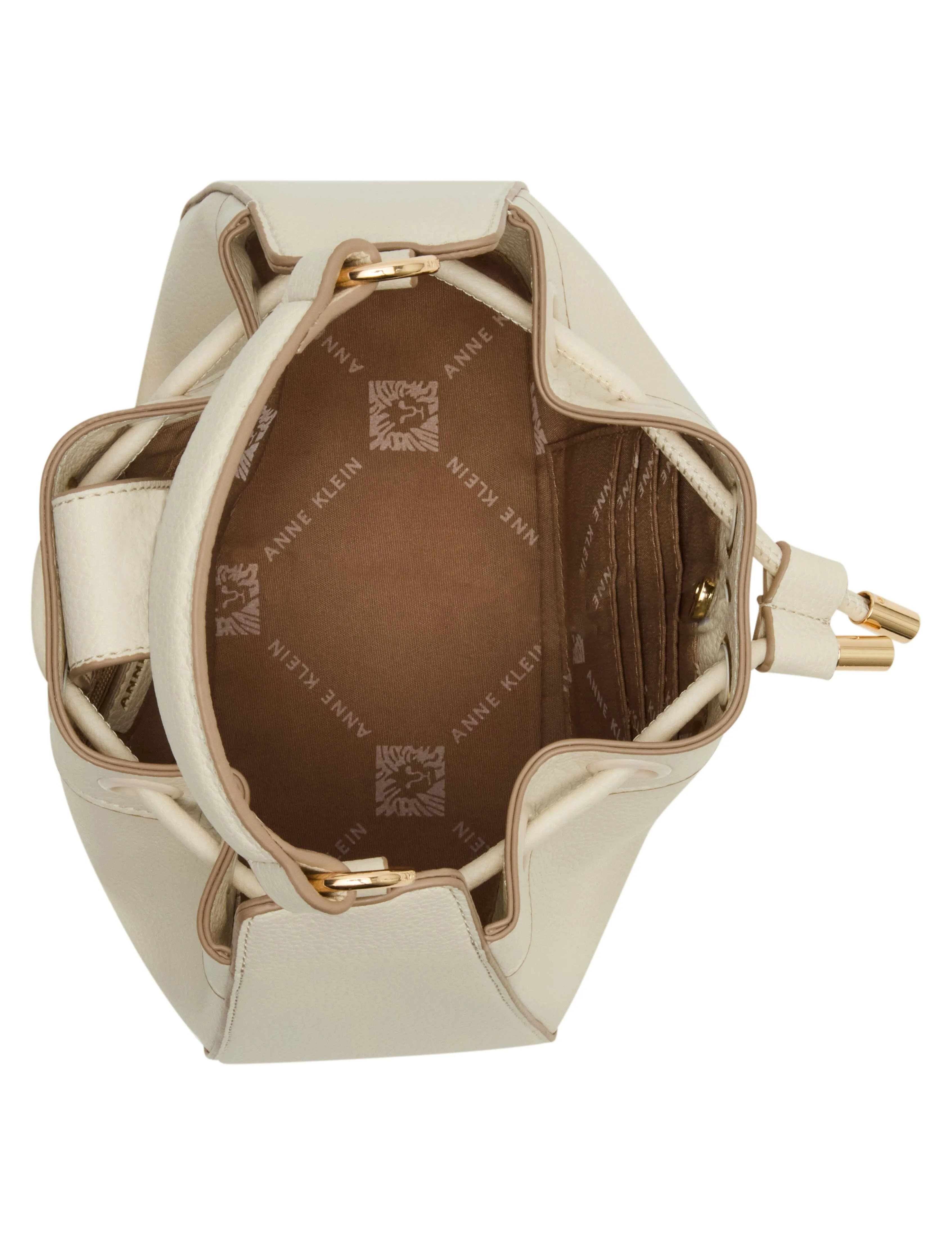 Drawstring Bucket With 2 Detachable Straps sold by Anne Klein product image thumbnail 2