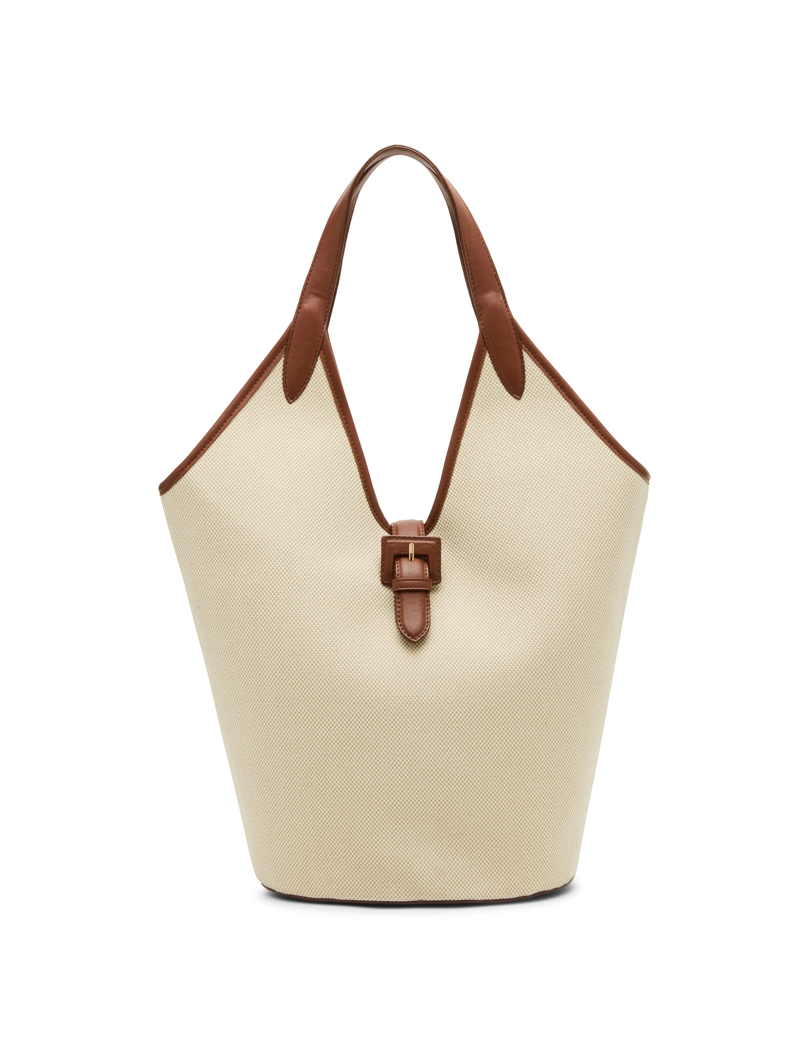 Angular Canvas Hobo sold by Anne Klein