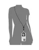 Vegan Leather Crossbody iPhone® Cord sold by Anne Klein