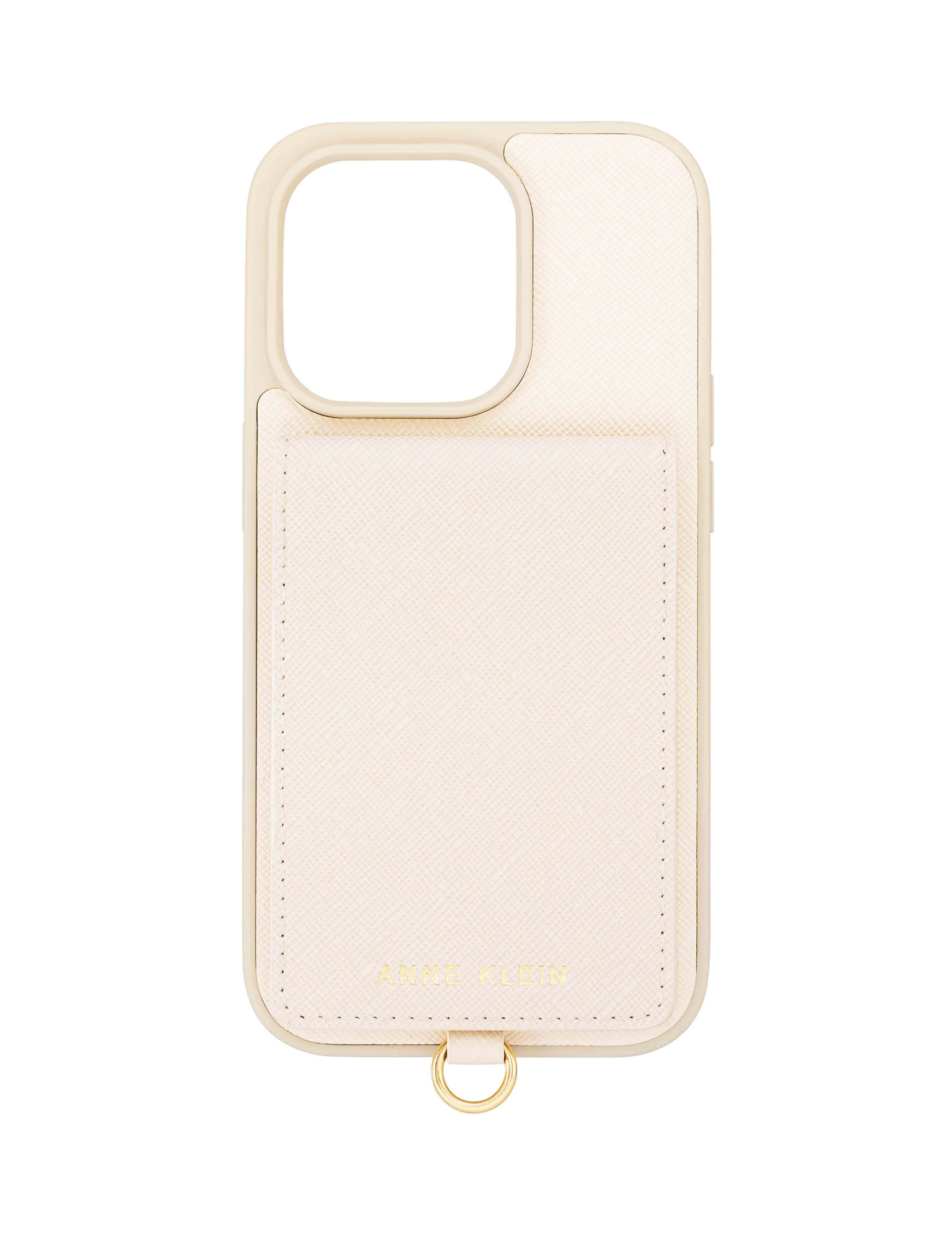 Saffiano Vegan Leather iPhone® 14 Pro Max Case sold by Anne Klein