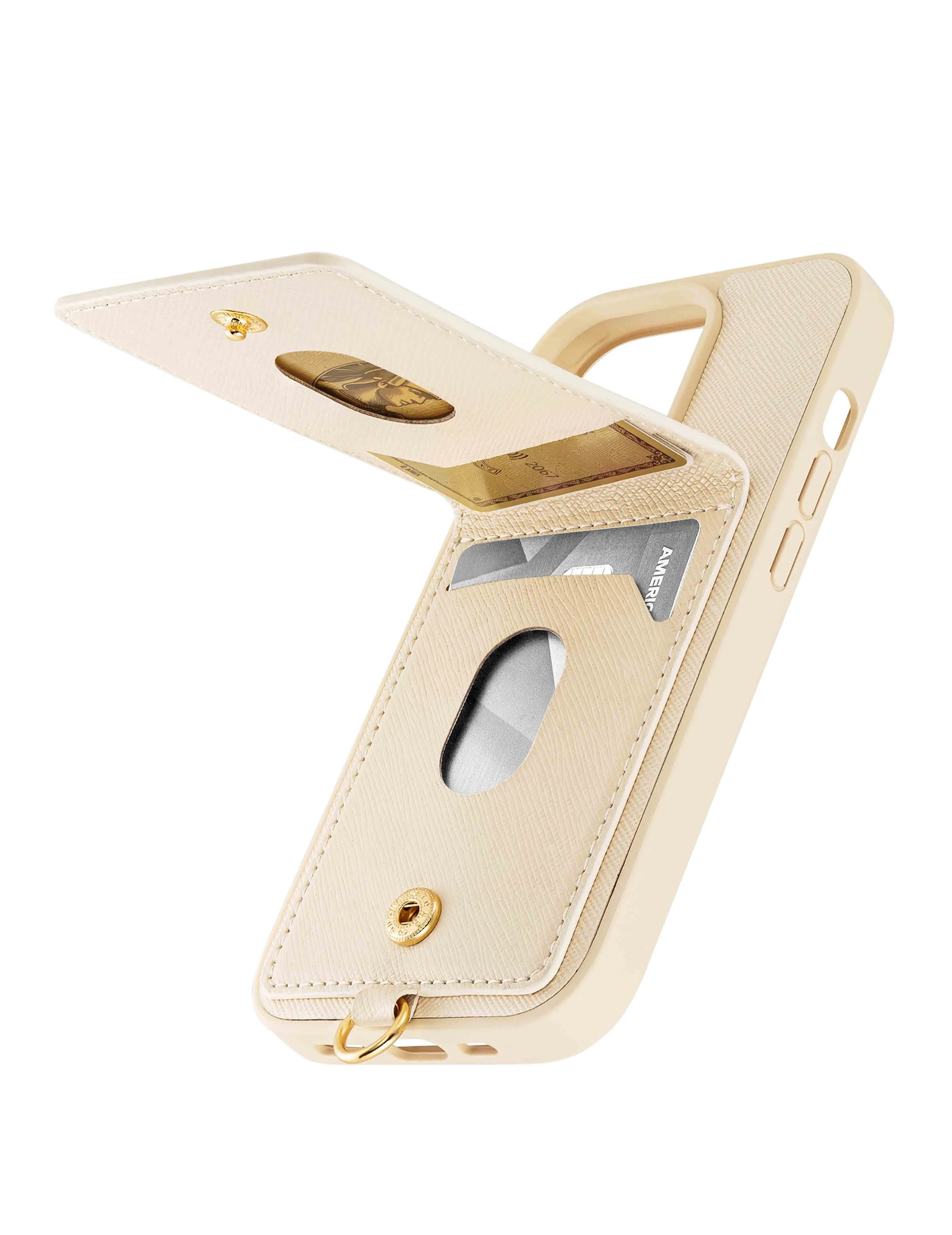 Saffiano Vegan Leather iPhone® 14 Pro Max Case sold by Anne Klein product image thumbnail 2