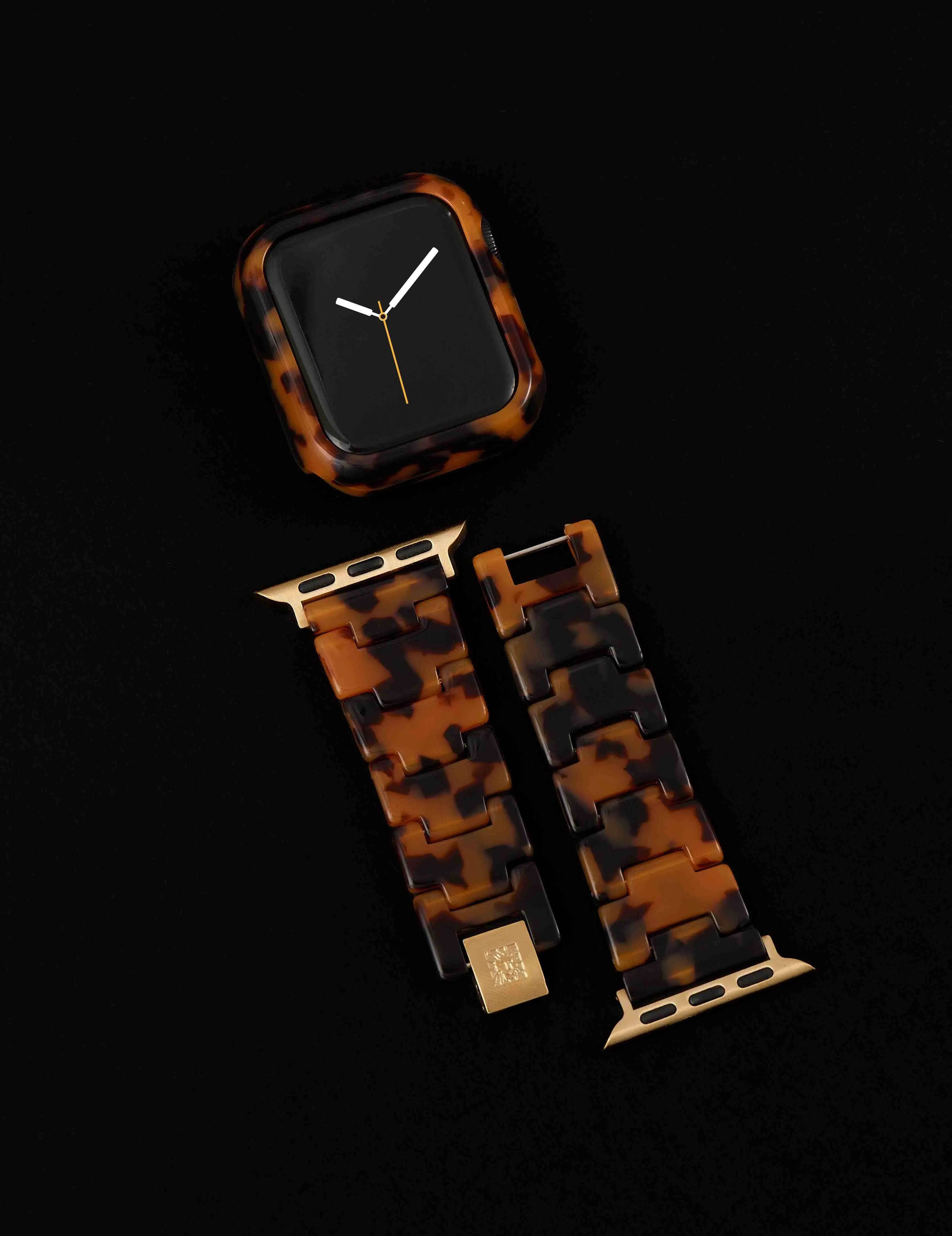 Marbleized Acetate Protective Case for Apple Watch® sold by Anne Klein
