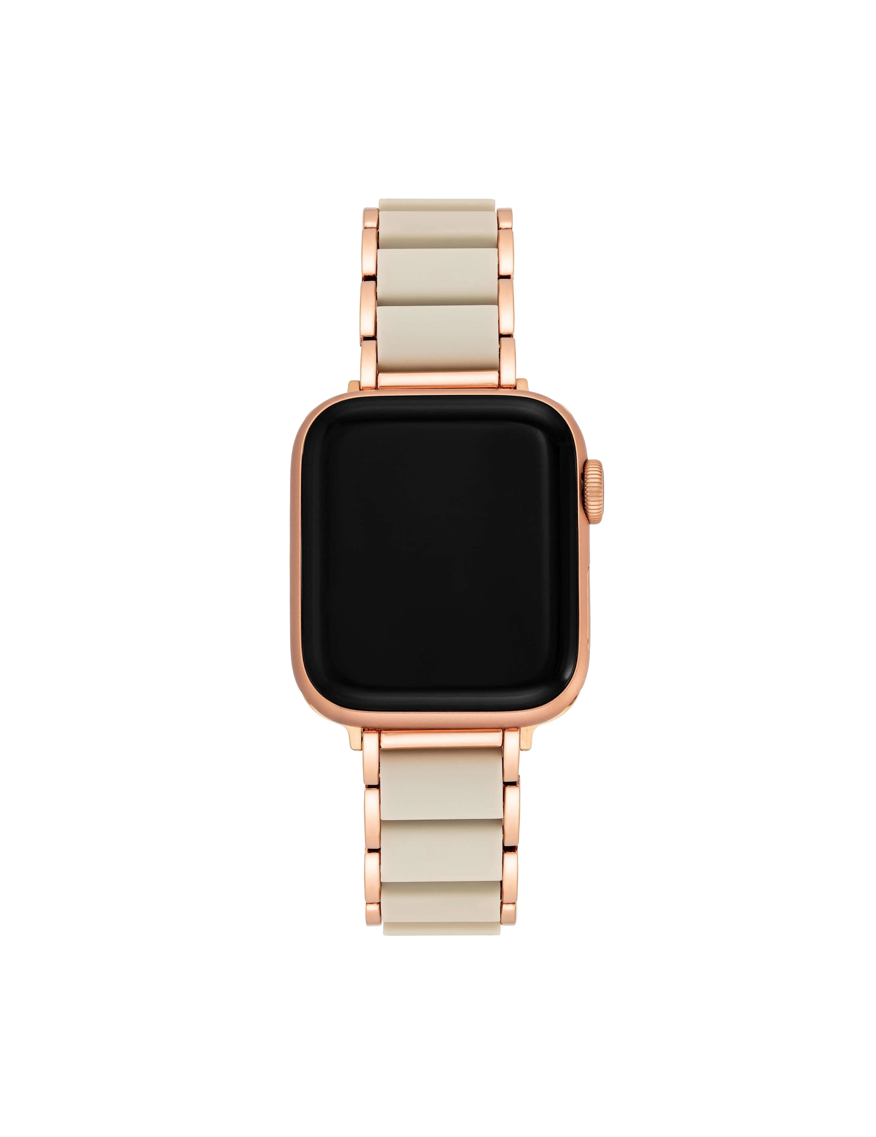 Rubberized Link Bracelet Band for Apple Watch® sold by Anne Klein