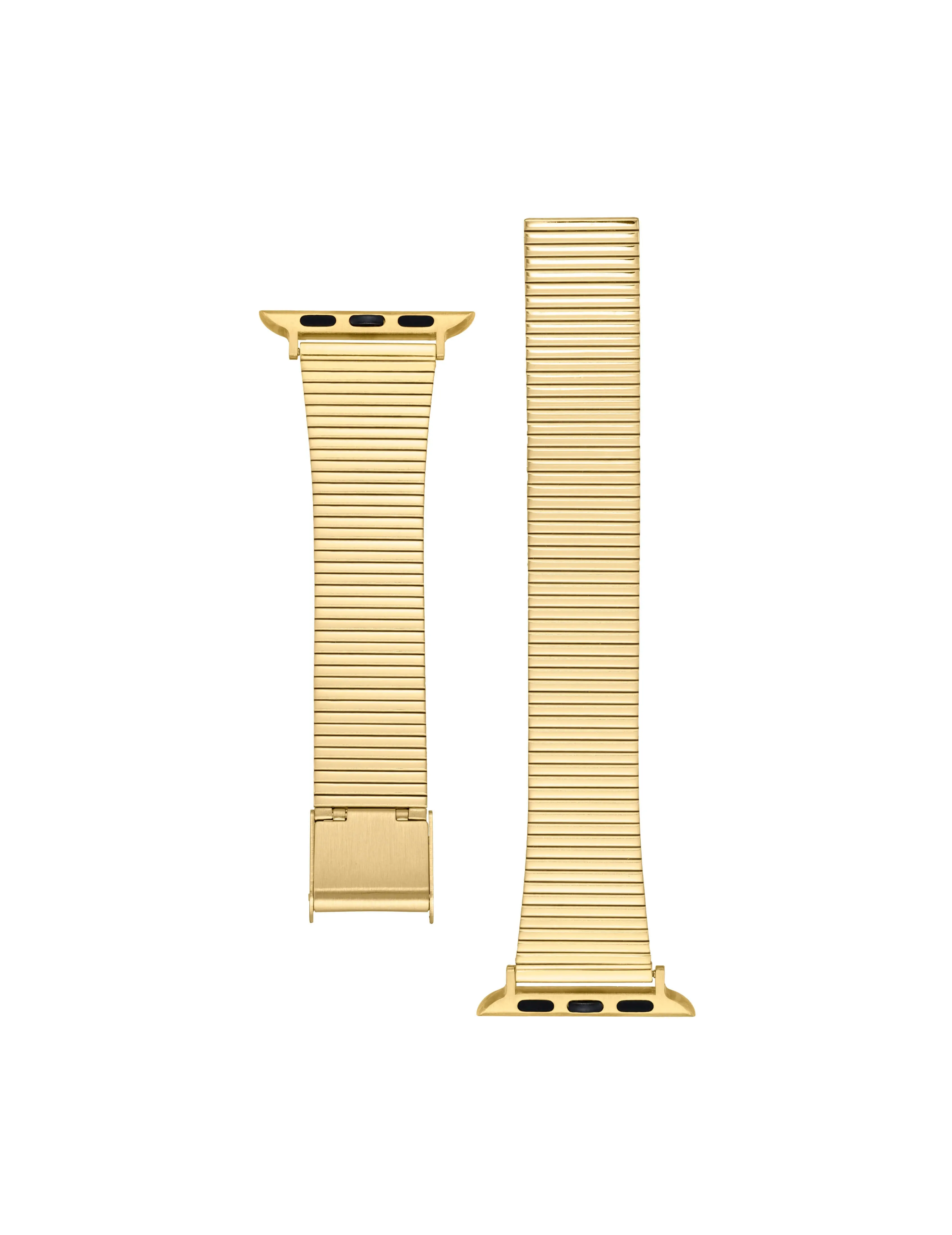 Stainless Steel Band with Sliding Buckle Closure for Apple Watch® sold by Anne Klein product image thumbnail 2