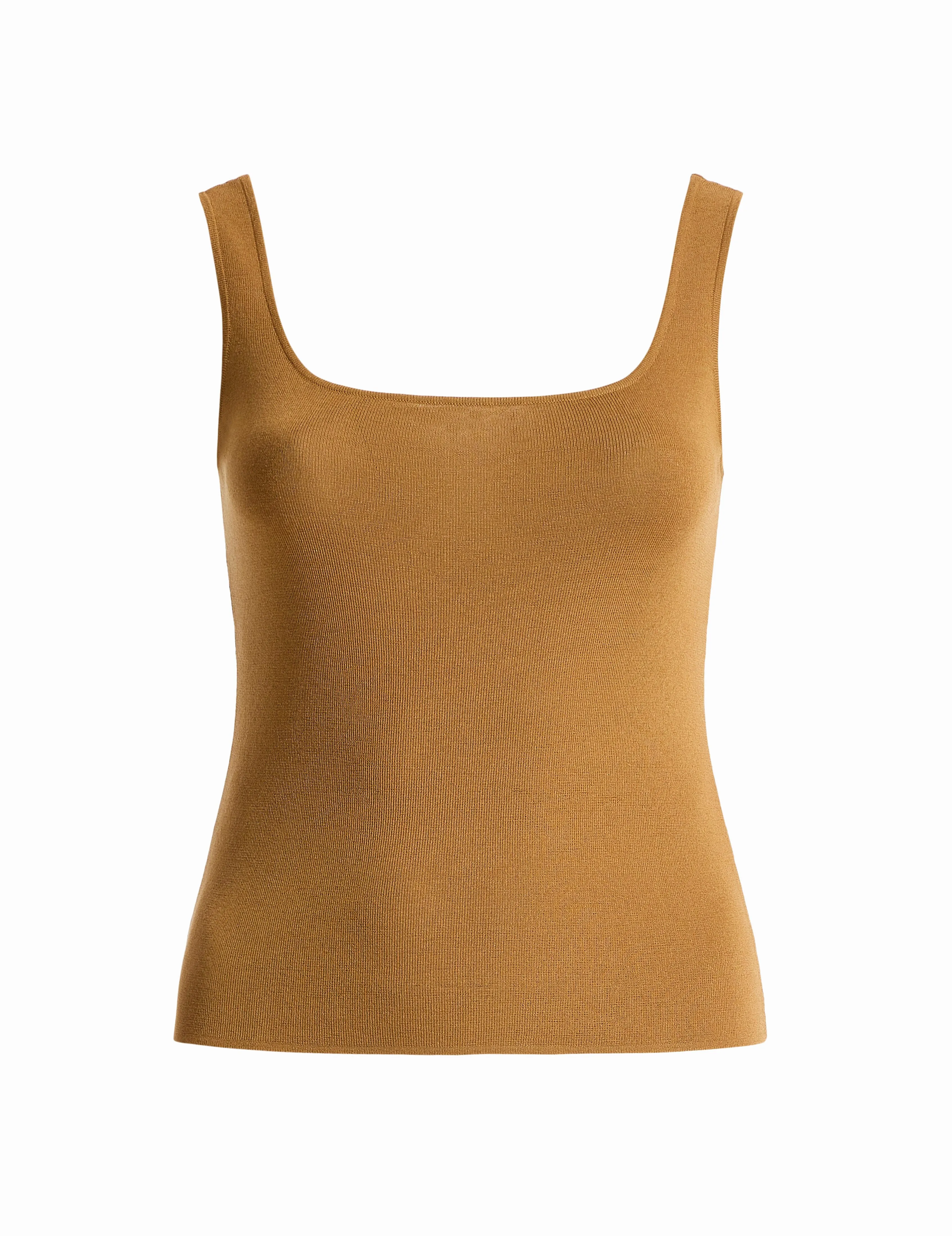 Square Neck Sweater Tank sold by Anne Klein