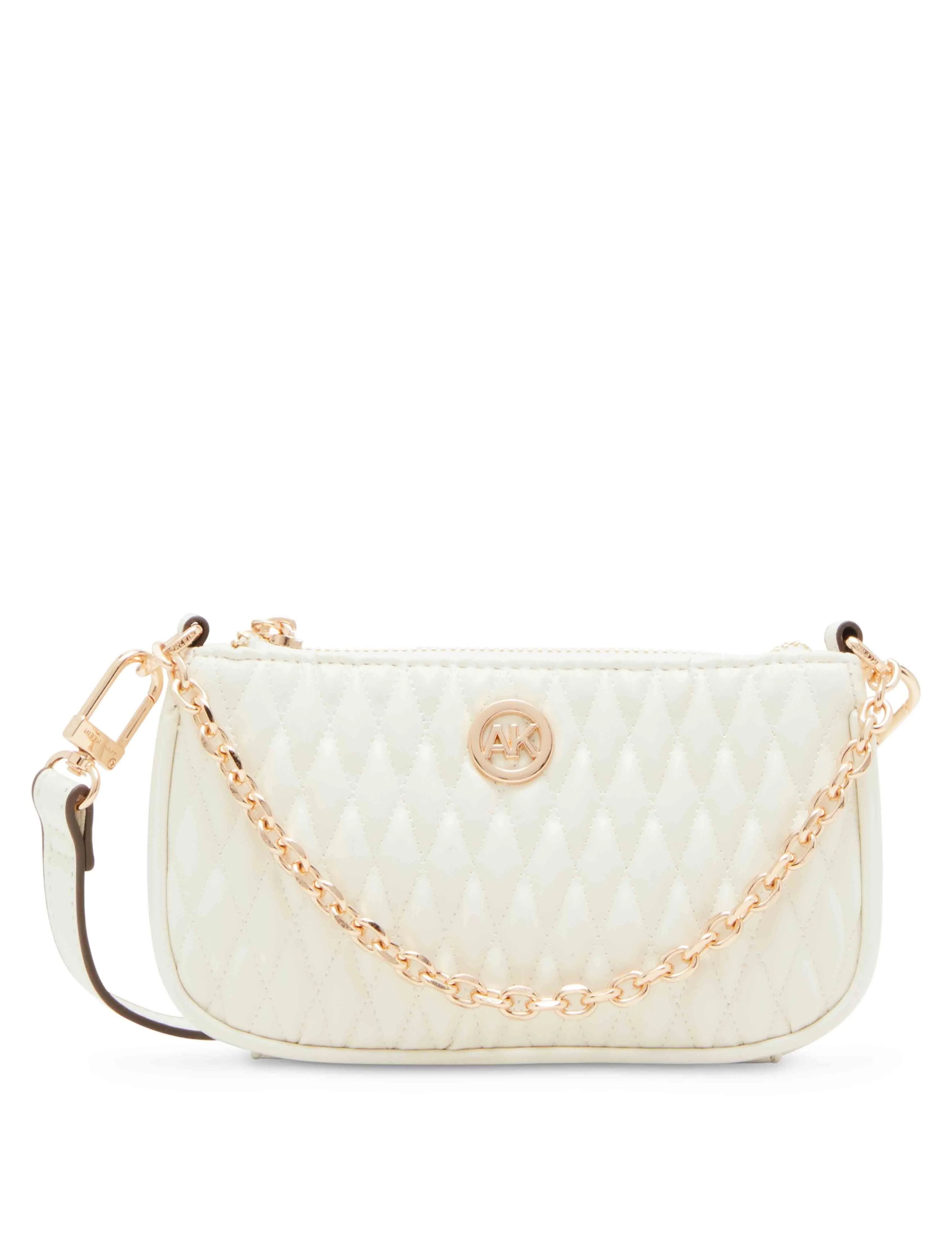 Mini Ruched Crossbody With Chain Swag sold by Anne Klein