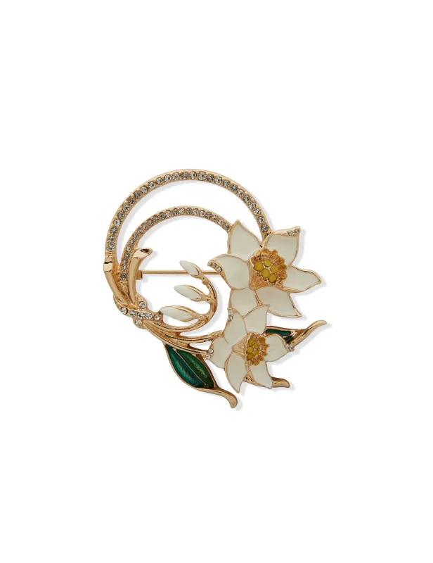 Daffodils Brooch sold by Anne Klein