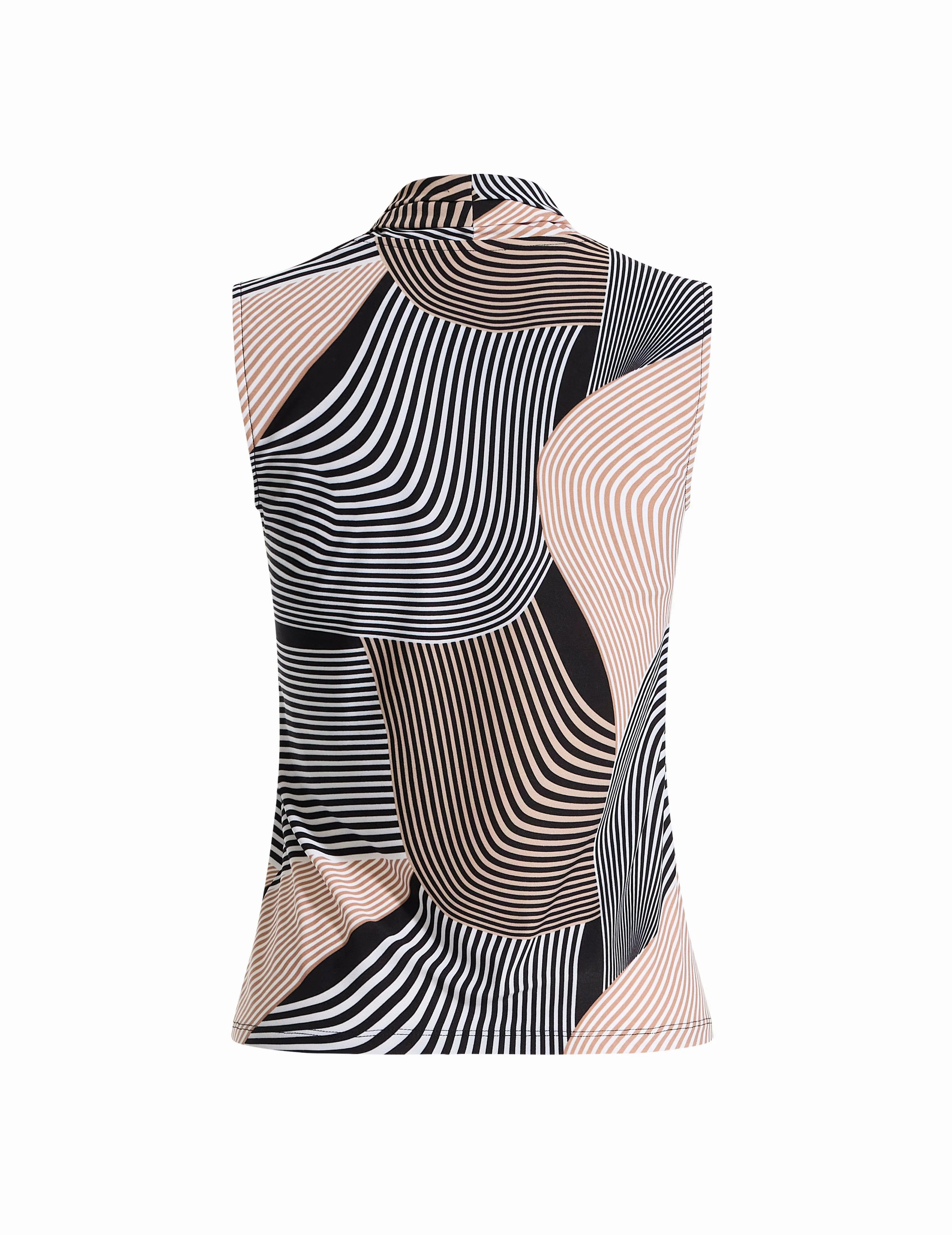 Printed Ity Triple Pleat Top sold by Anne Klein product image thumbnail 2
