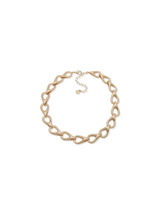 Nk 16In Rounded Teardrop Linked Clr-Gld sold by Anne Klein