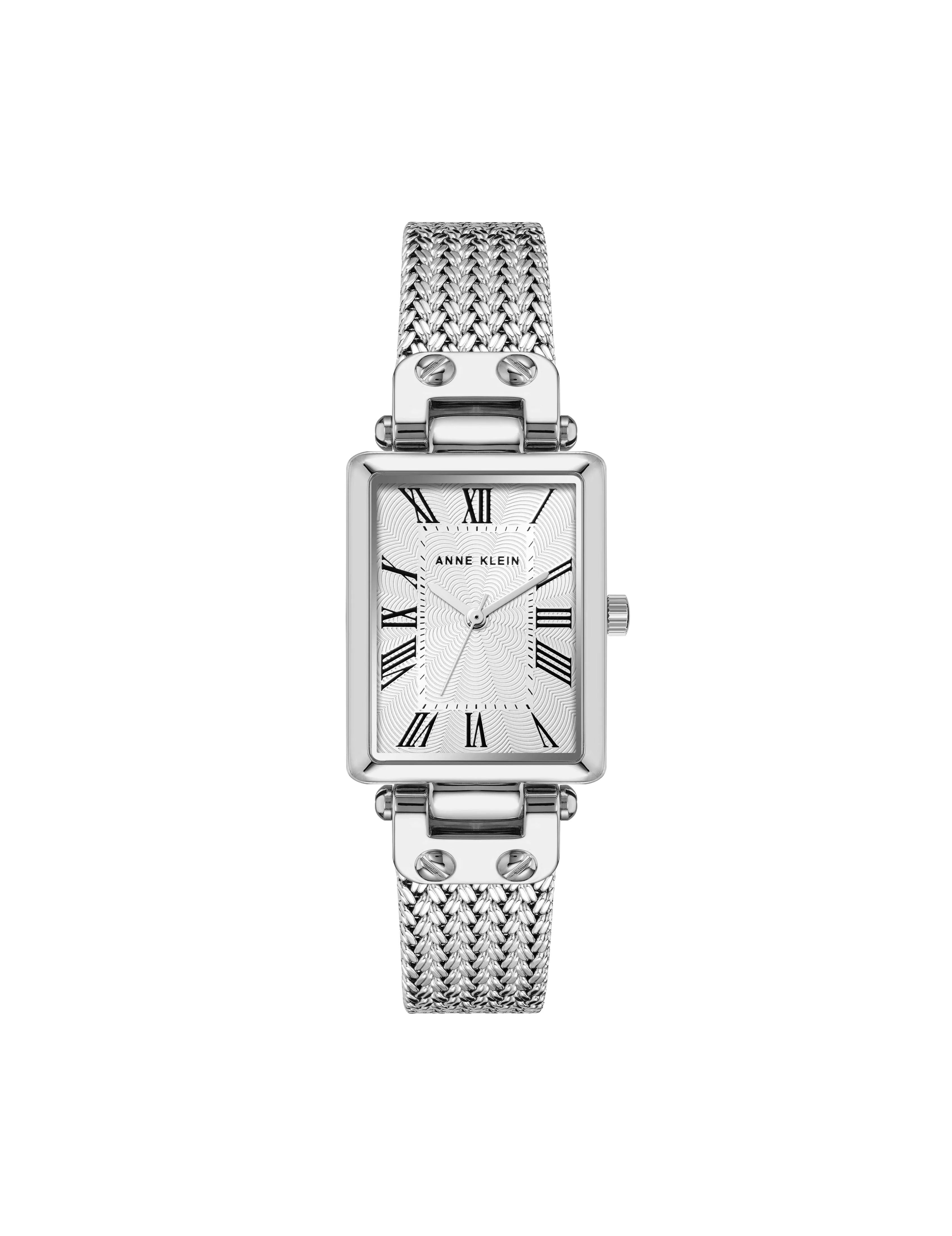 Rectangular Case Mesh Bracelet Watch sold by Anne Klein