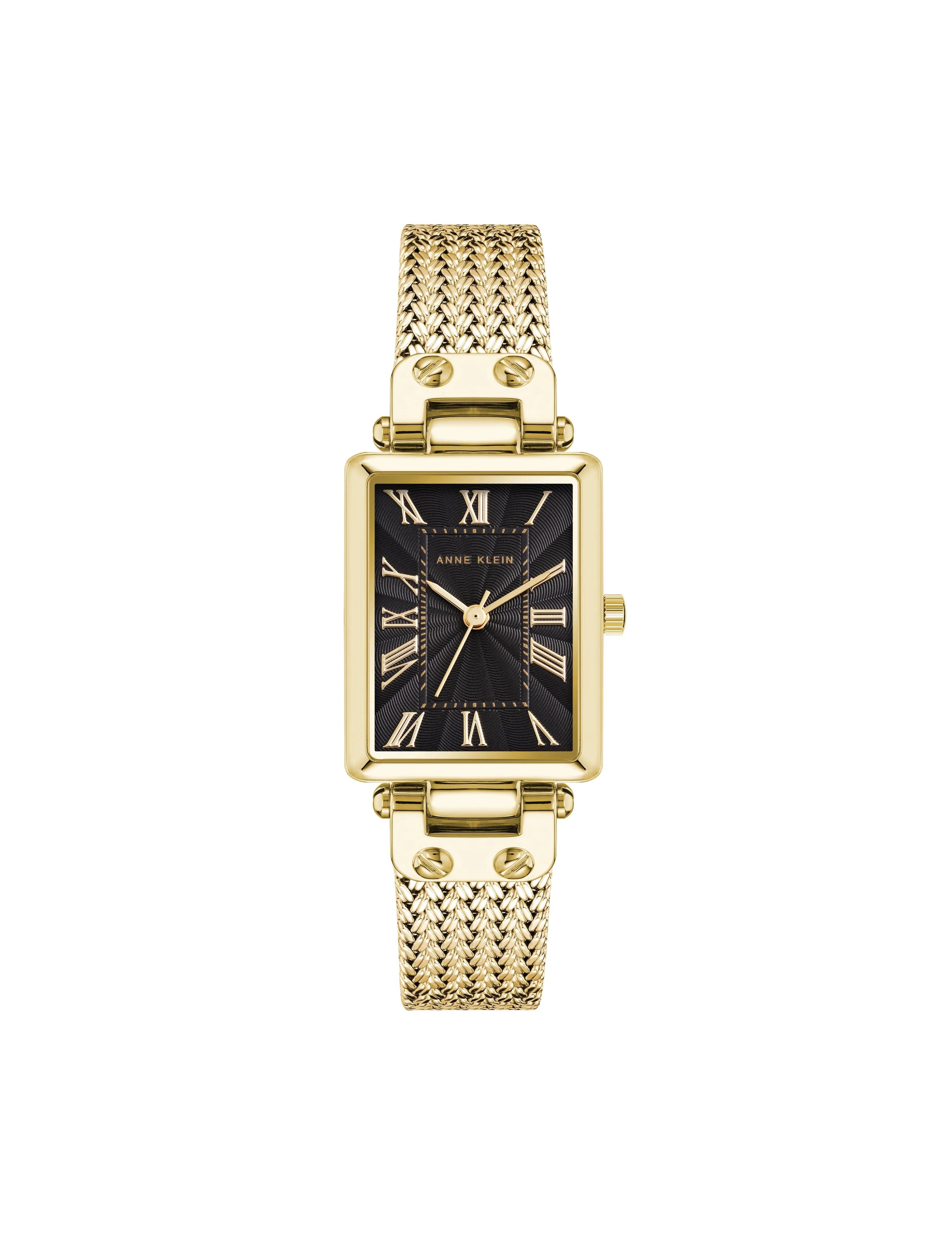 Rectangular Case Mesh Bracelet Watch sold by Anne Klein