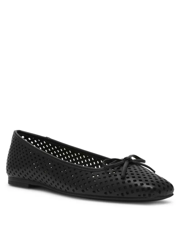 Aspen Perforated Ballet Flat sold by Anne Klein
