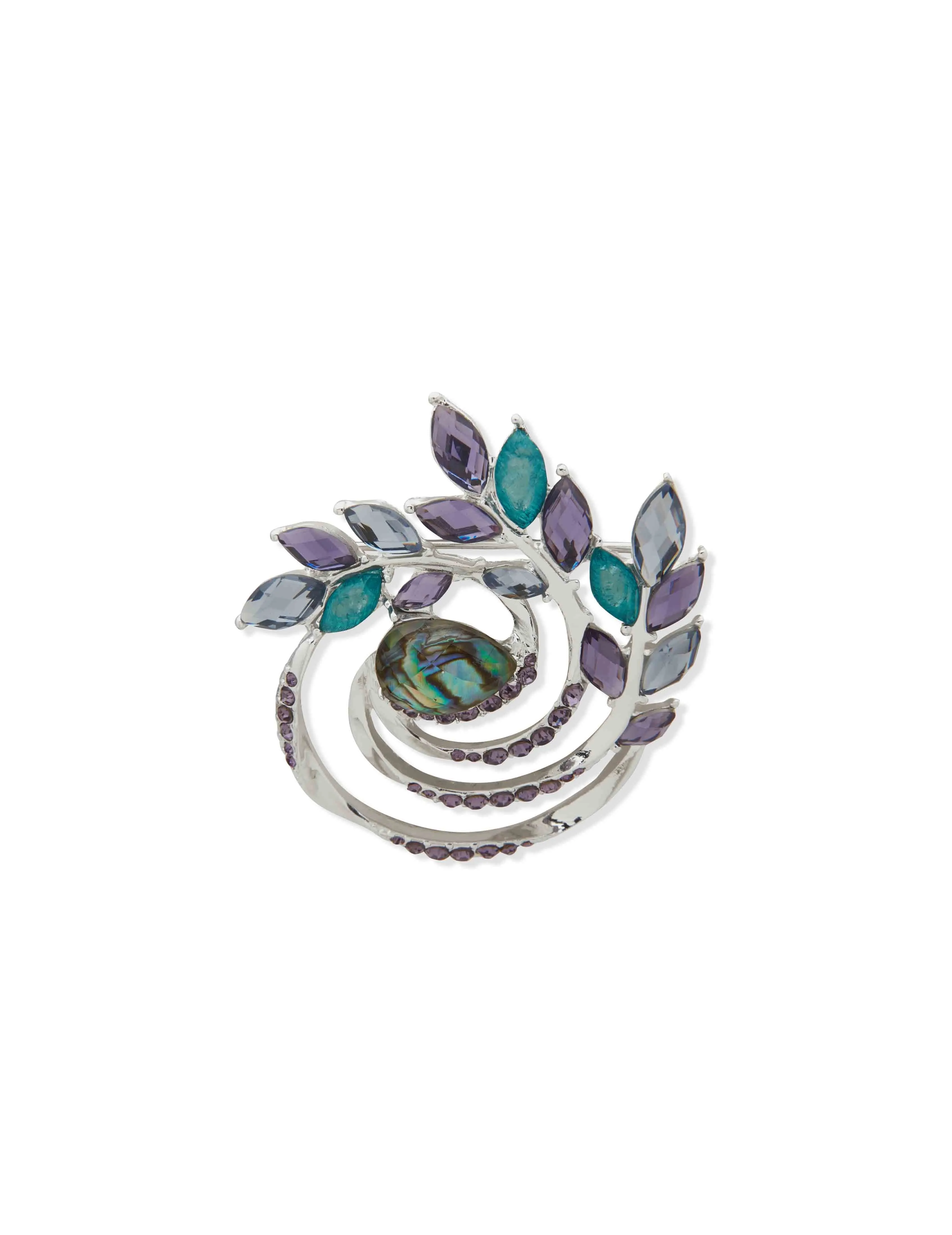 Swirl Cluster Pin sold by Anne Klein