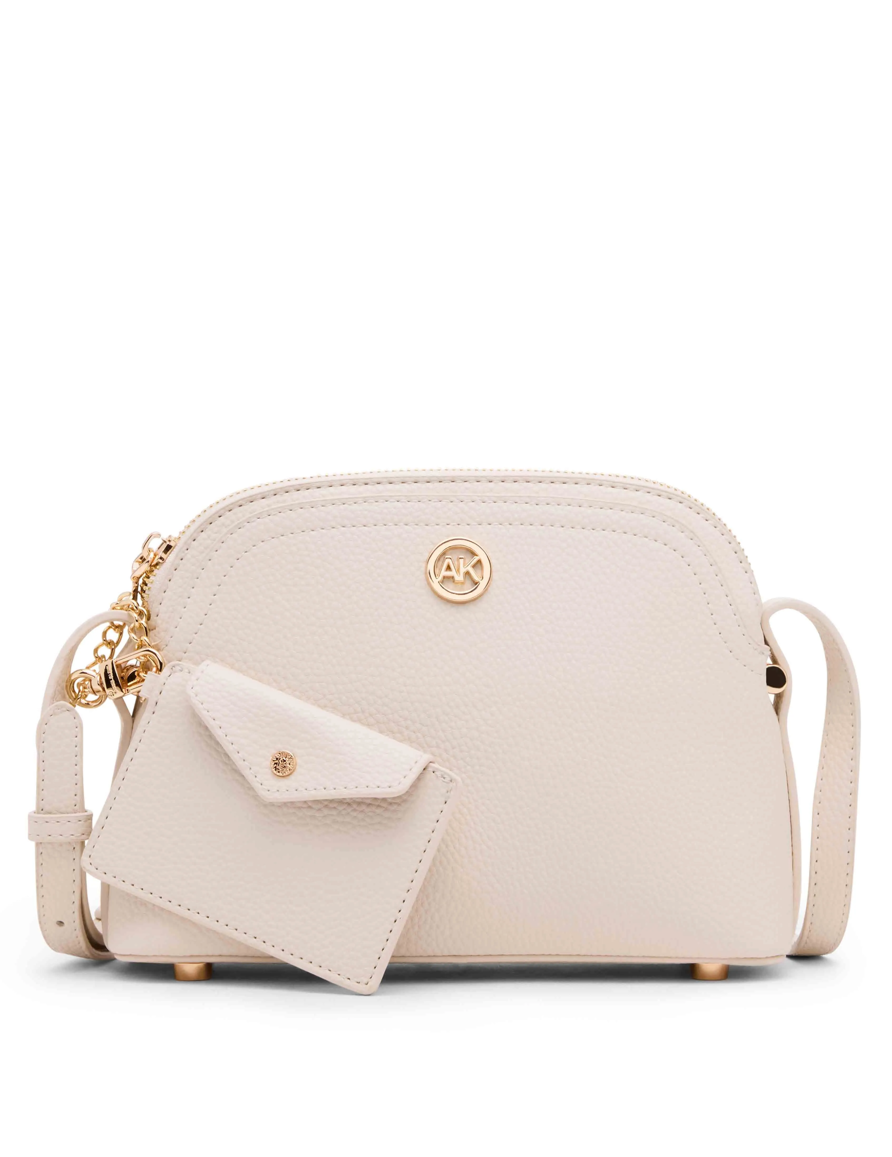 Anne Klein Dome Crossbody with Detachable Card Case sold by Anne Klein
