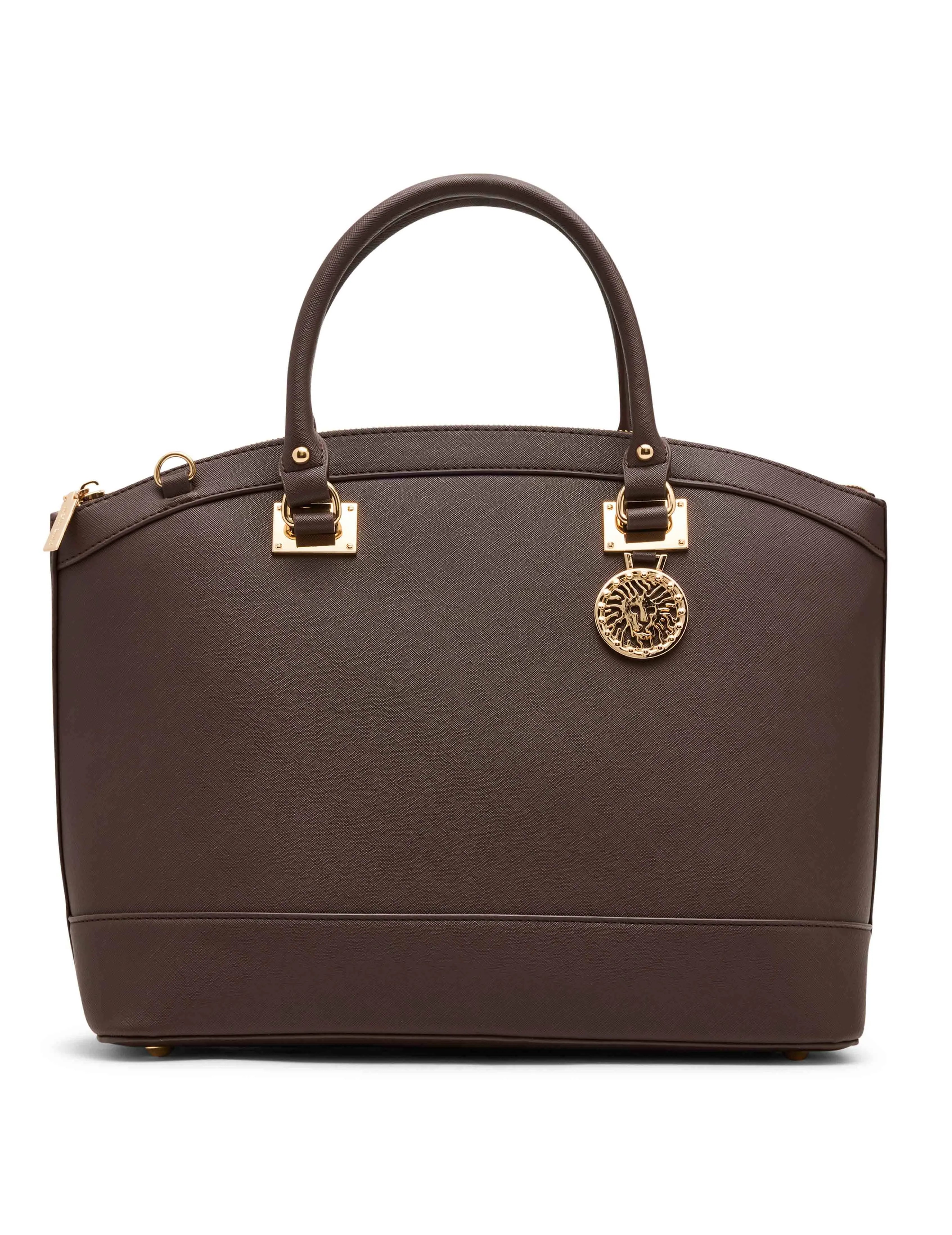 New Recruits Dome Satchel sold by Anne Klein