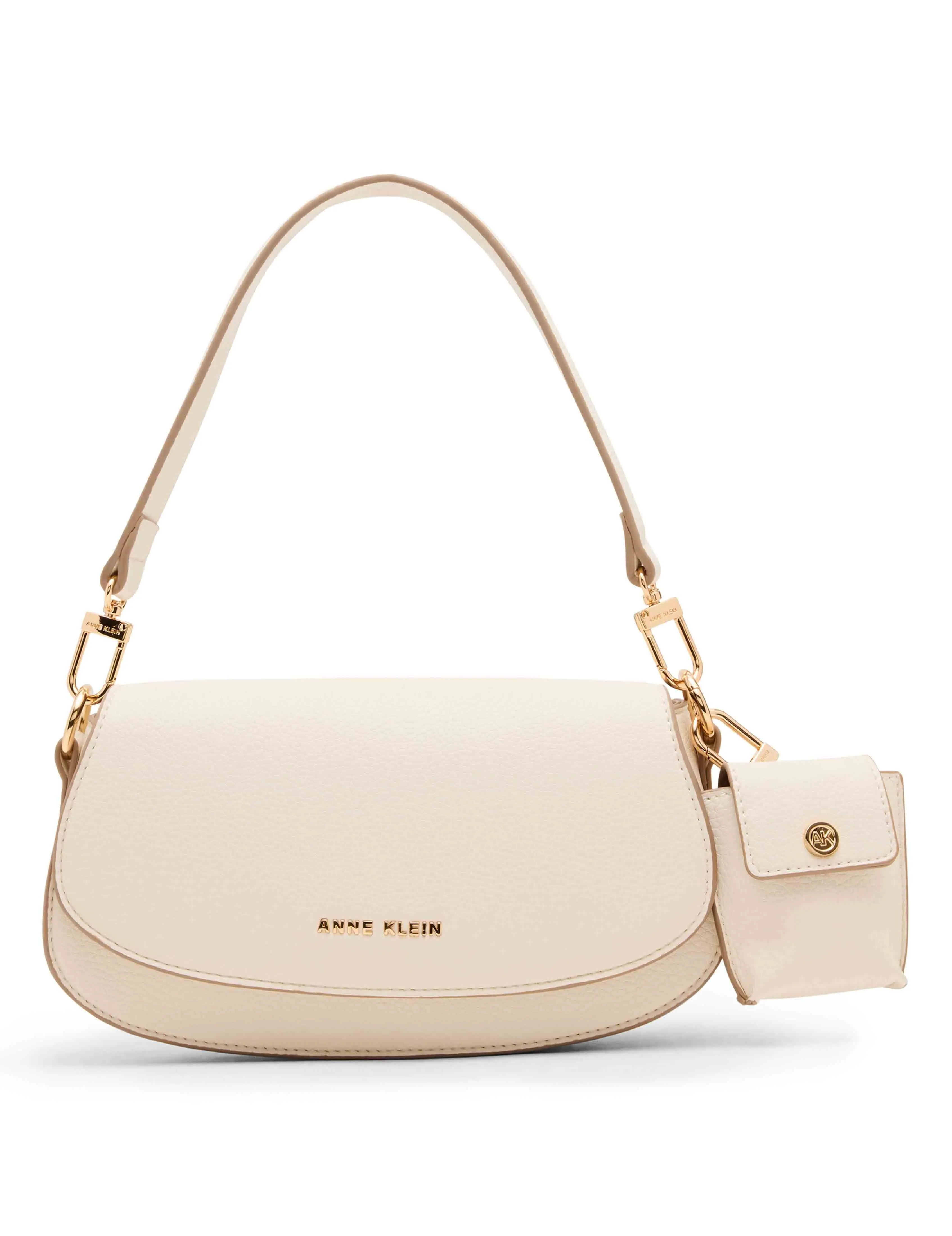 3 Strap Saddle Bag sold by Anne Klein