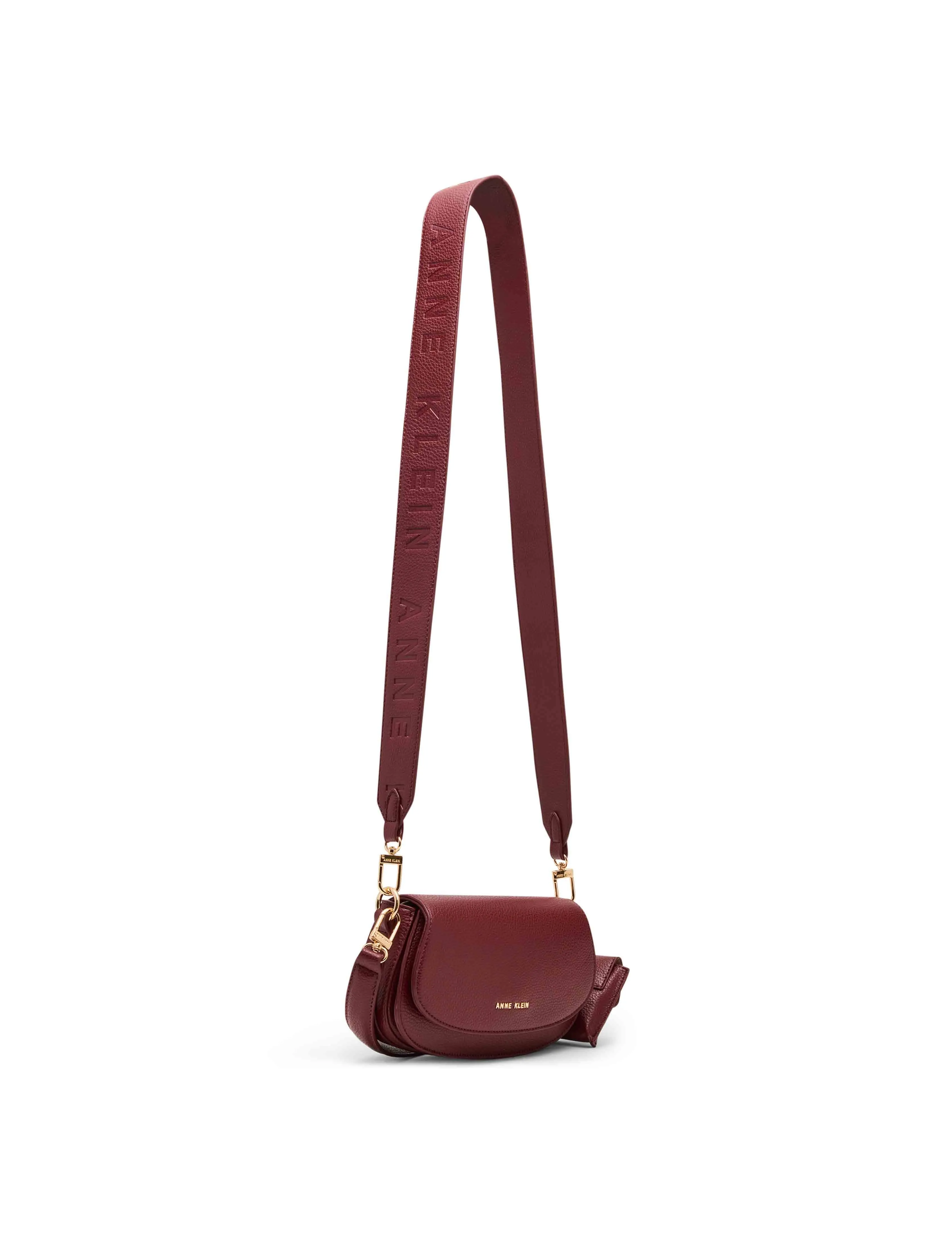3 Strap Saddle Bag sold by Anne Klein product image thumbnail 2