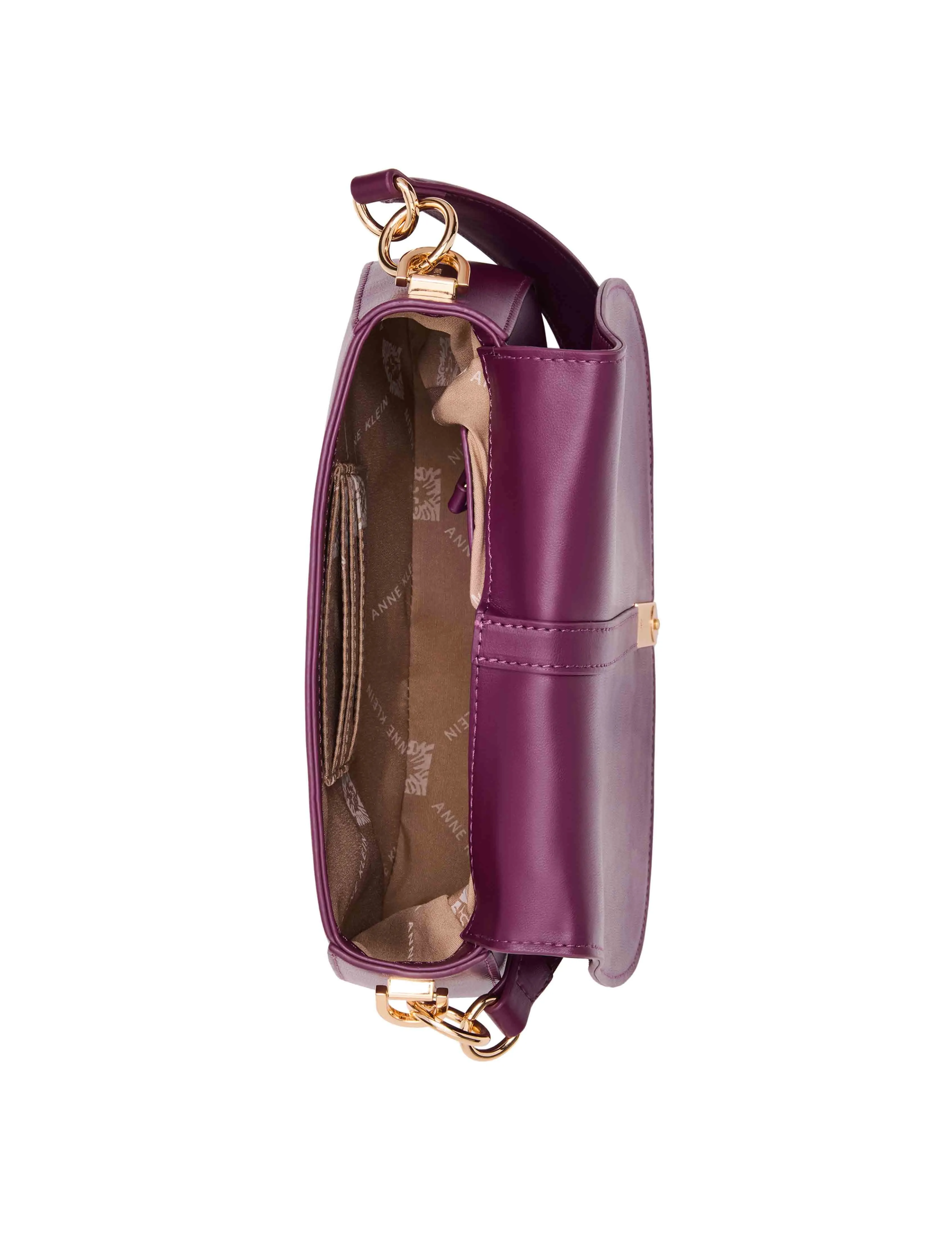 Medium Saddle with Convertible Strap sold by Anne Klein product image thumbnail 4