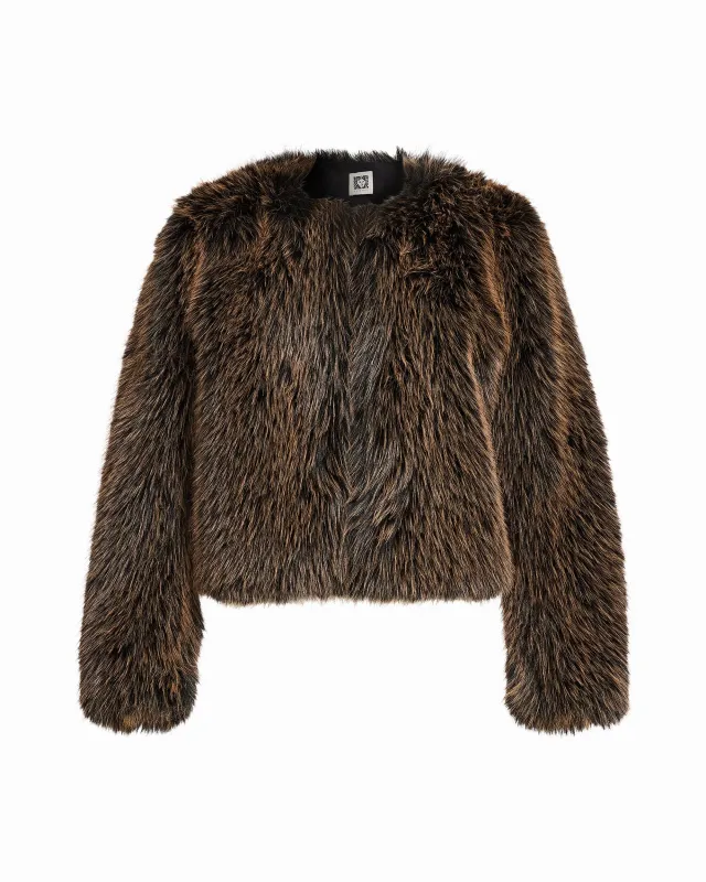 Faux Fur Jacket sold by Anne Klein