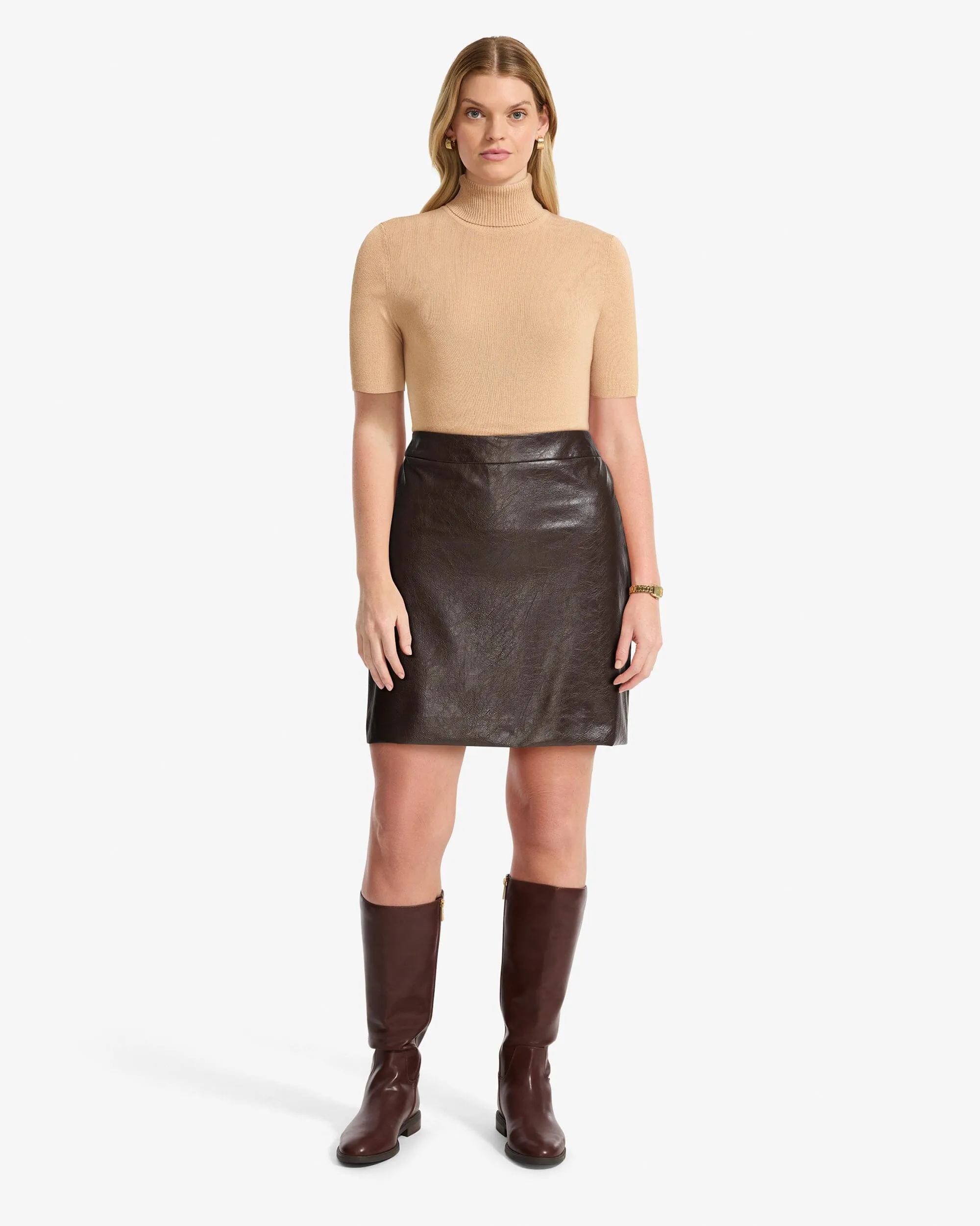 A-Line Skirt sold by Anne Klein product image thumbnail 5