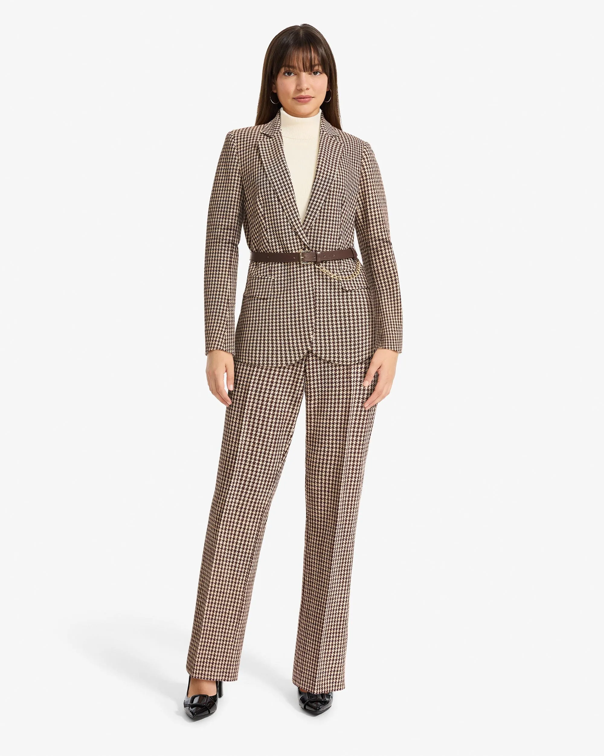 Belted Notch Jacket sold by Anne Klein product image thumbnail 5