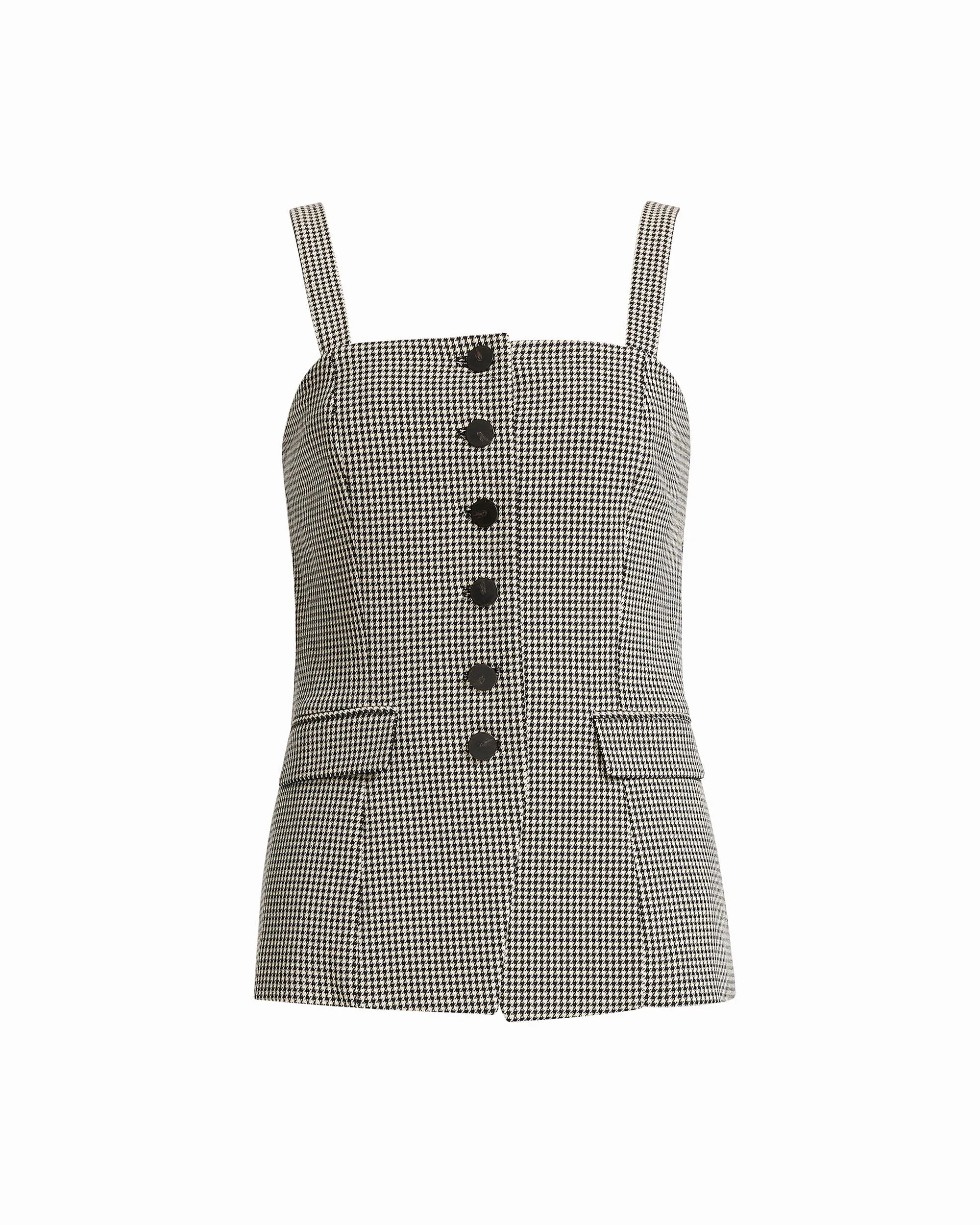Front Button Vest sold by Anne Klein product image thumbnail 4