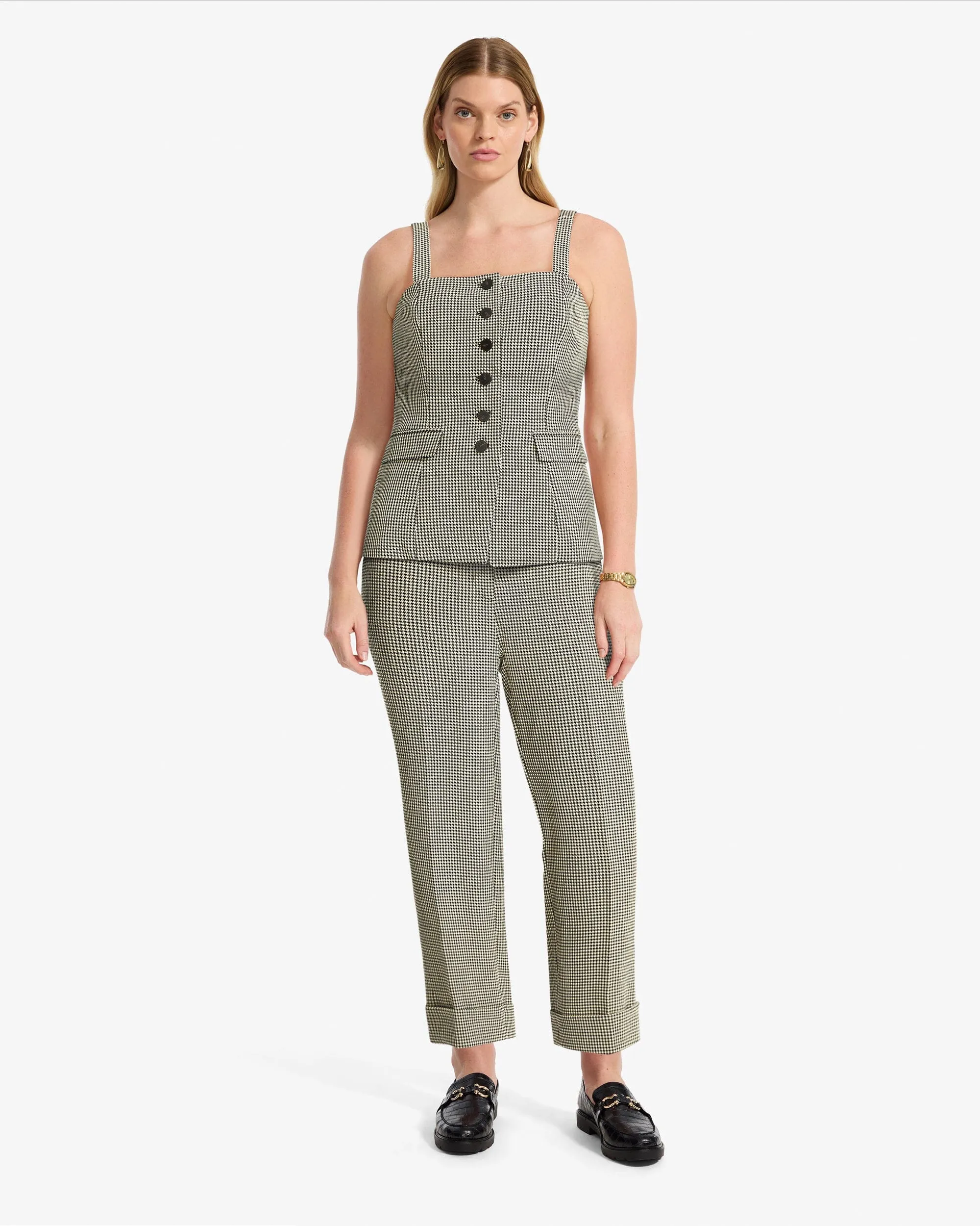 Front Button Vest sold by Anne Klein product image thumbnail 5