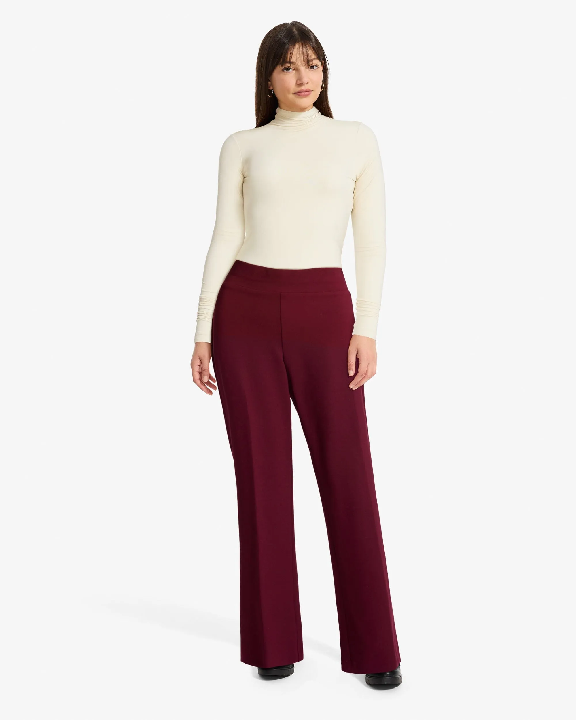 Plus Wide Leg Trouser sold by Anne Klein product image thumbnail 2