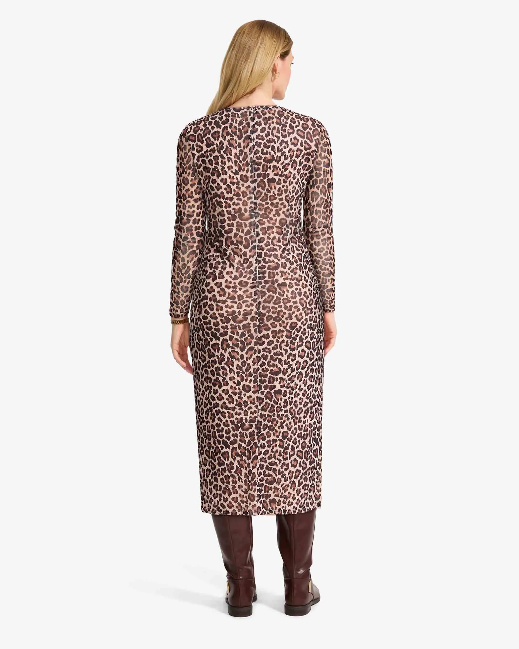 Long Sleeve Midi Modern Dress sold by Anne Klein product image thumbnail 3