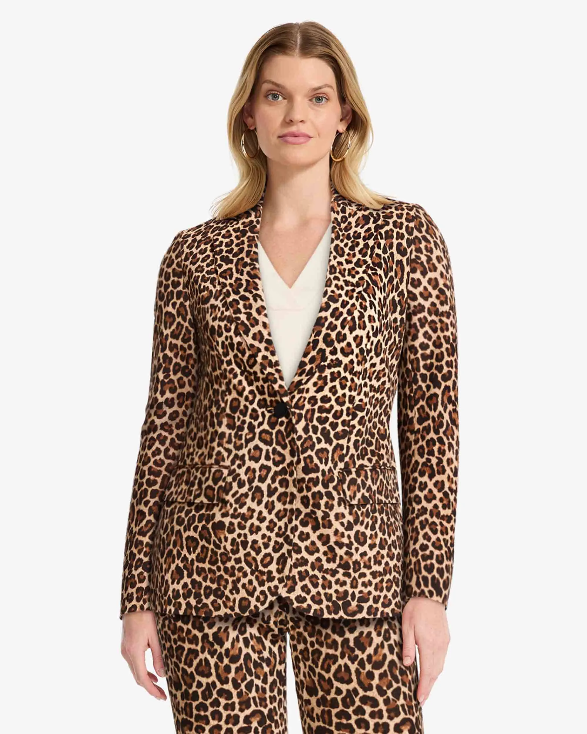 One Button Notched Jacket sold by Anne Klein