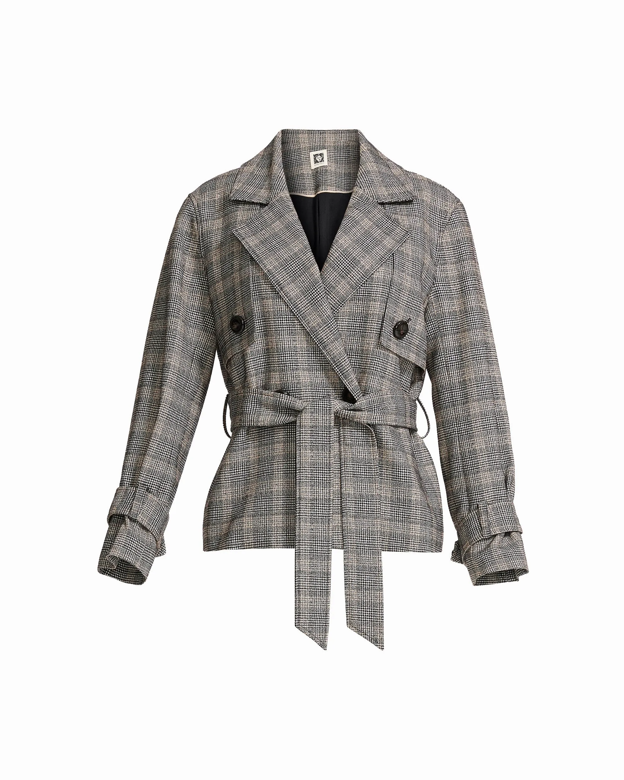 Short Belted Trench Coat sold by Anne Klein product image thumbnail 2