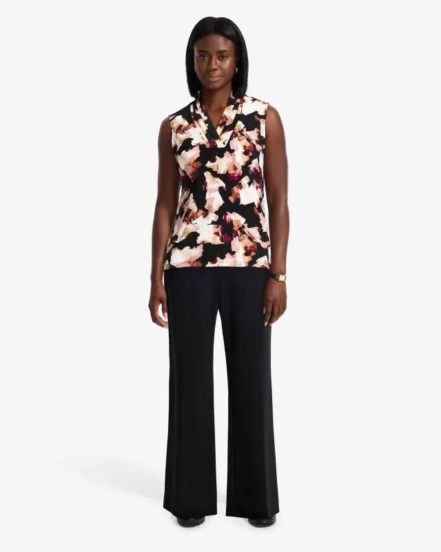 Triple Pleat Top sold by Anne Klein