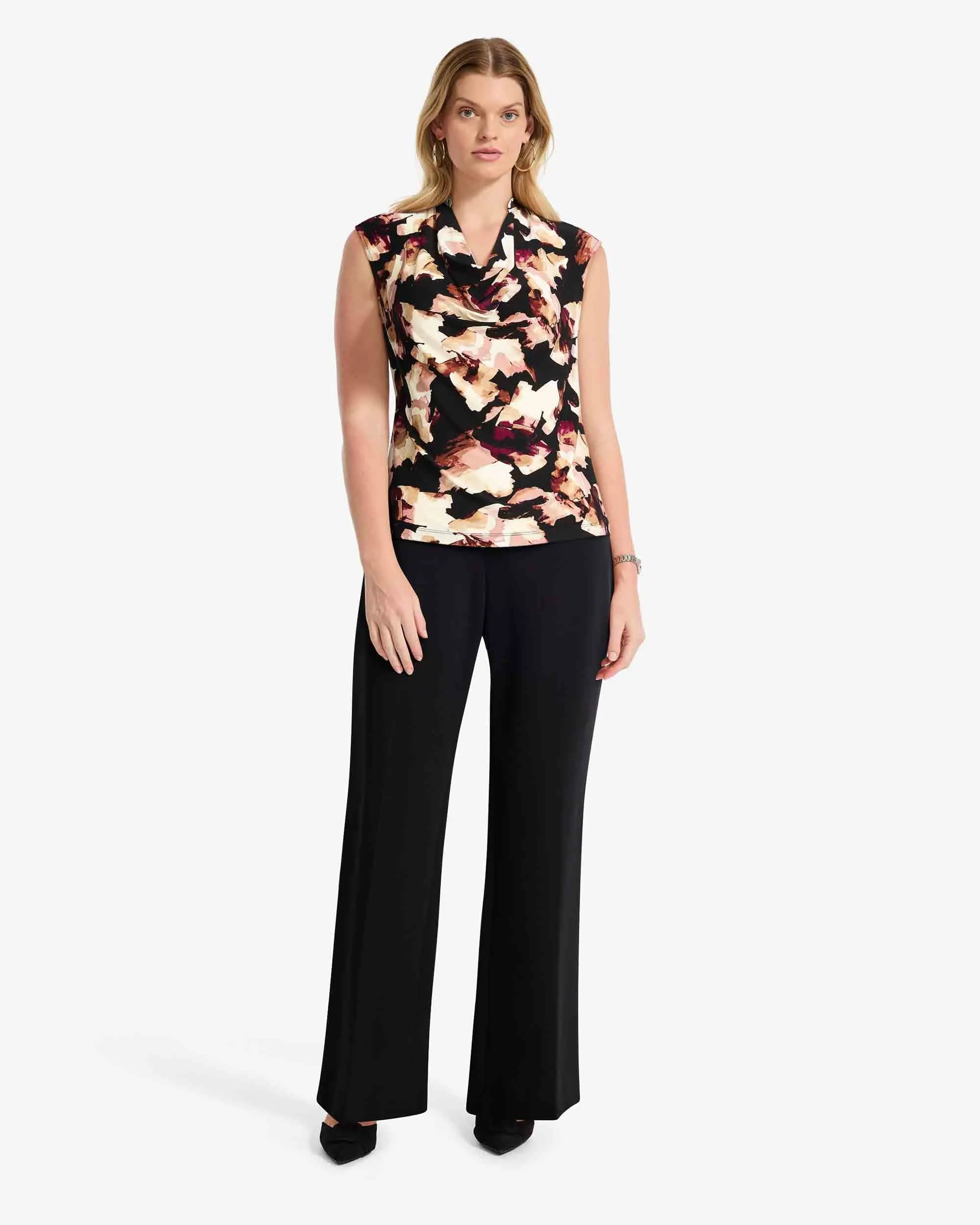 Collared Cowl Neck Top sold by Anne Klein product image thumbnail 4