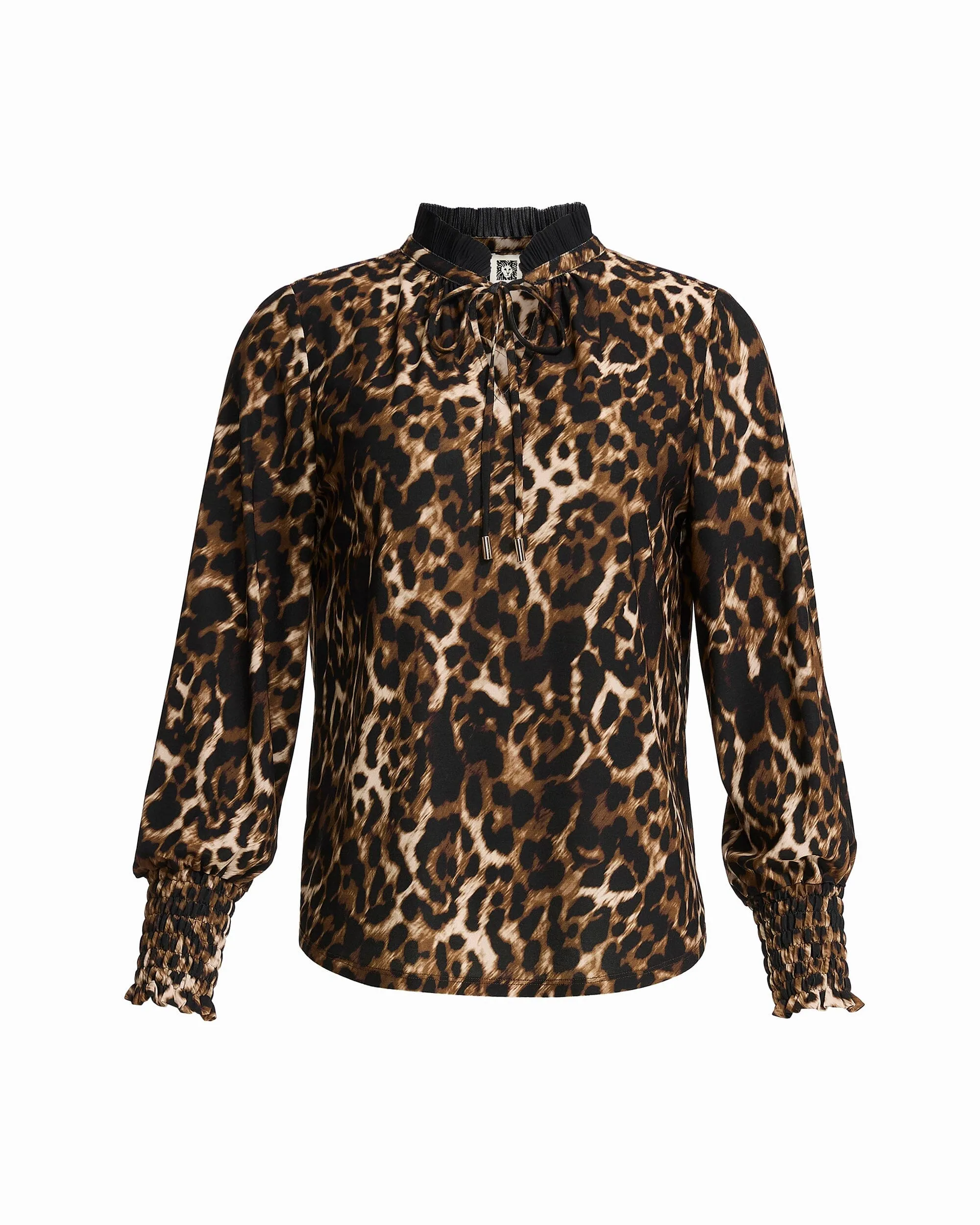 Long Sleeve Smocked Top sold by Anne Klein