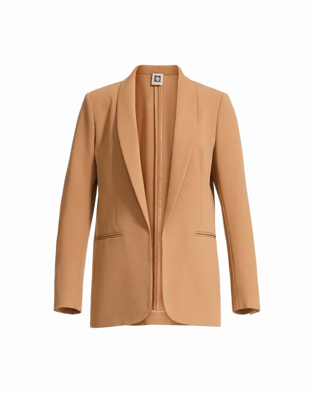 Shall Collar Open Jacket sold by Anne Klein