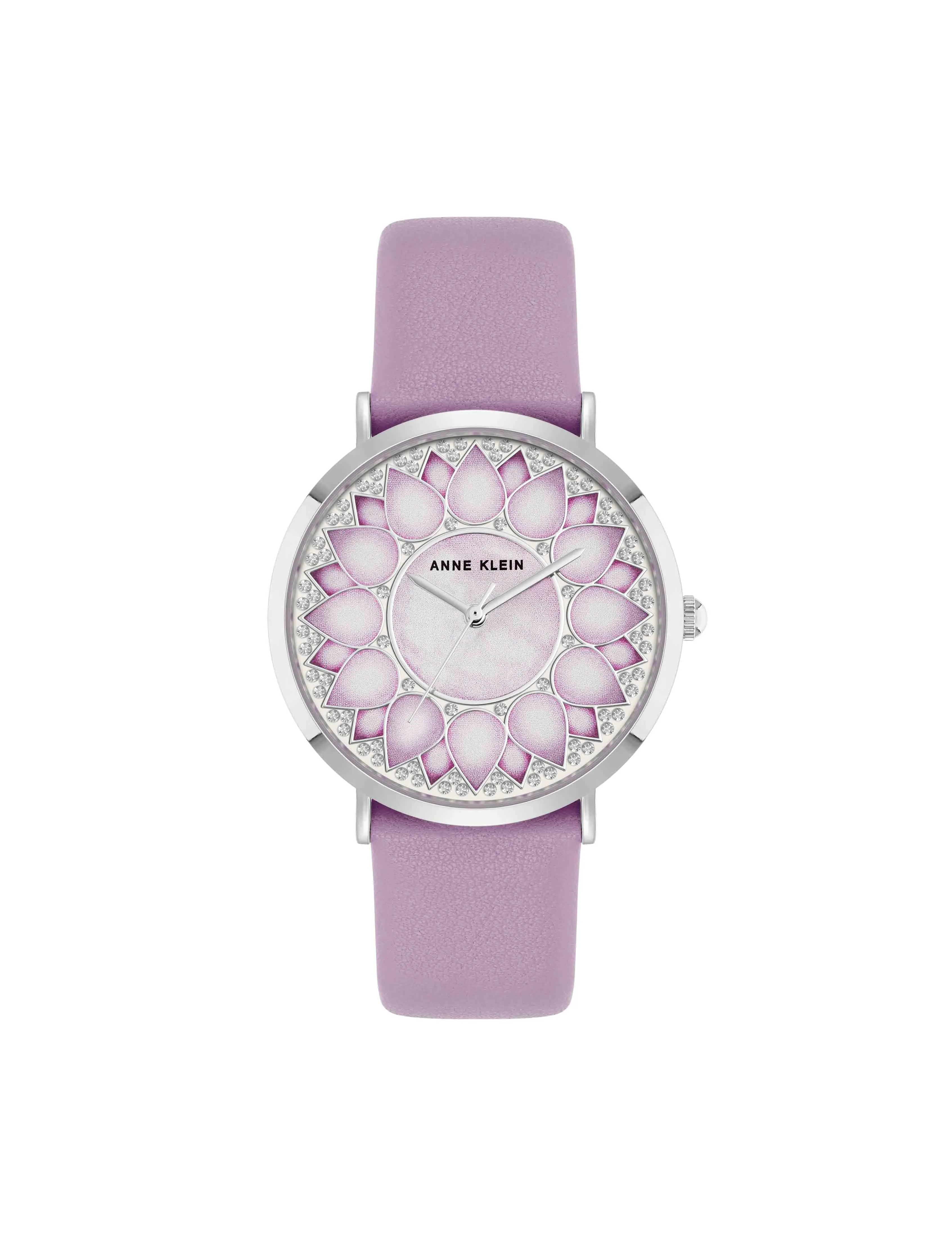 Patterned Dial Strap Watch sold by Anne Klein