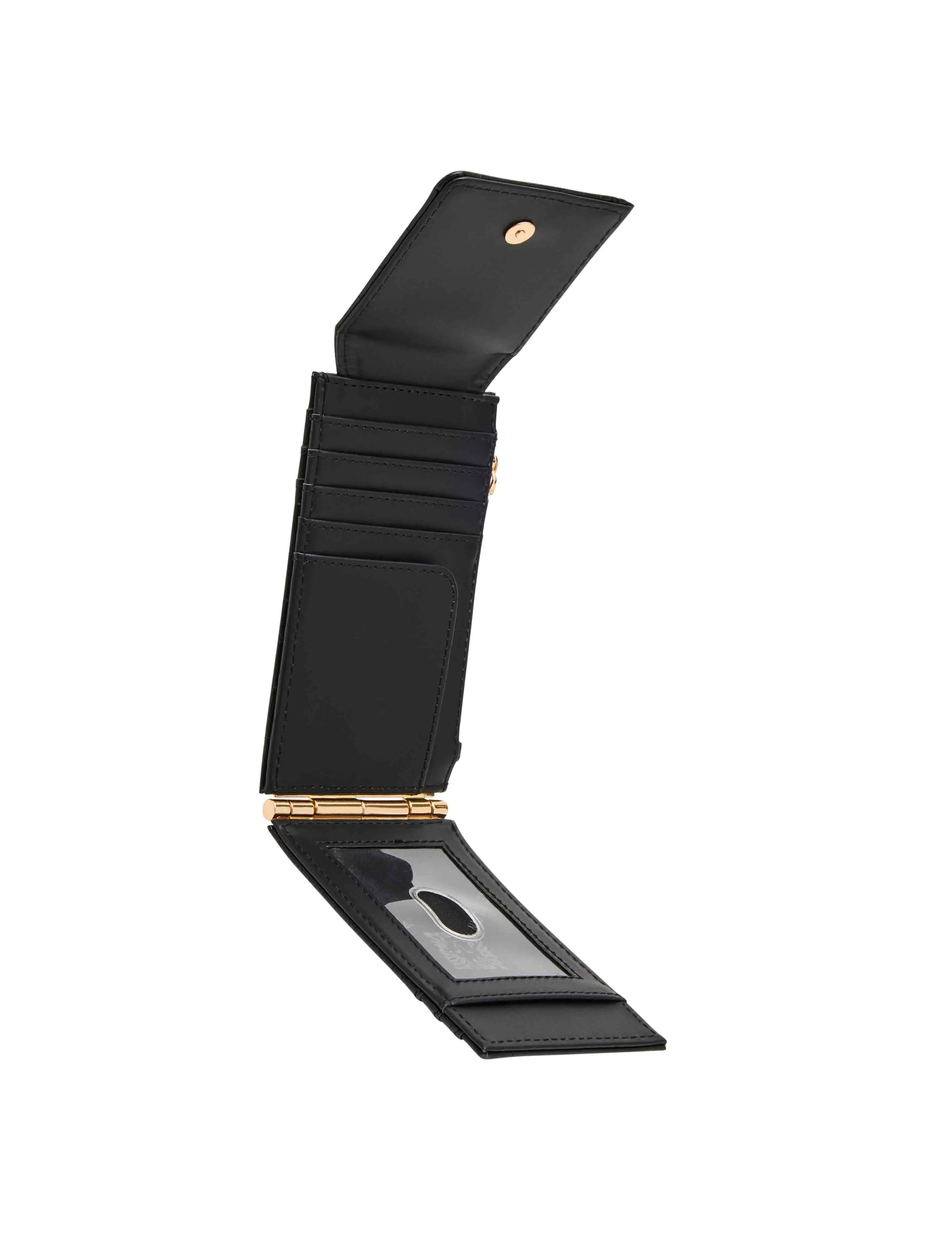 Emboss Croc Flap Wallet sold by Anne Klein product image thumbnail 2