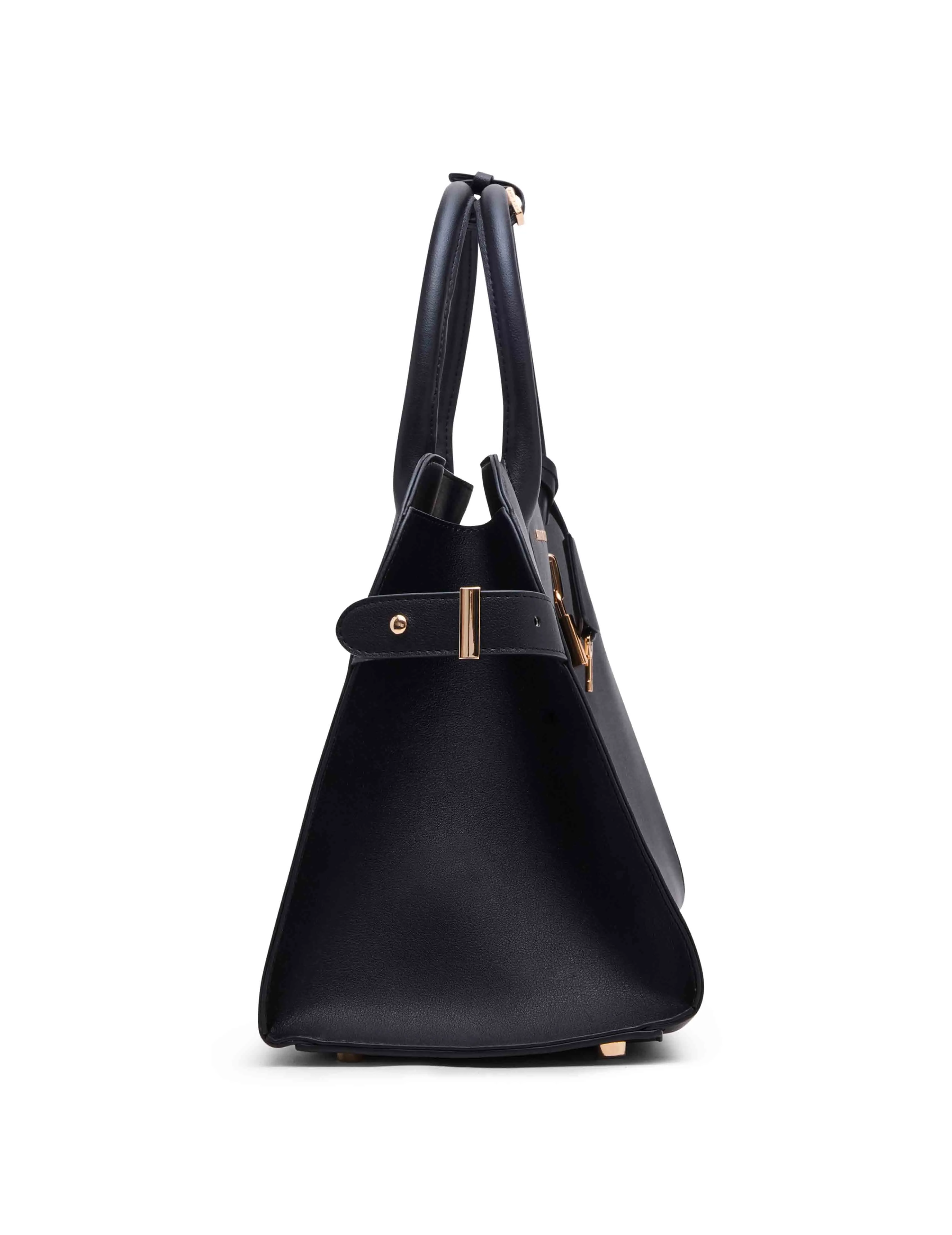 Large Curved Satchel with Convertible Strap sold by Anne Klein product image thumbnail 5