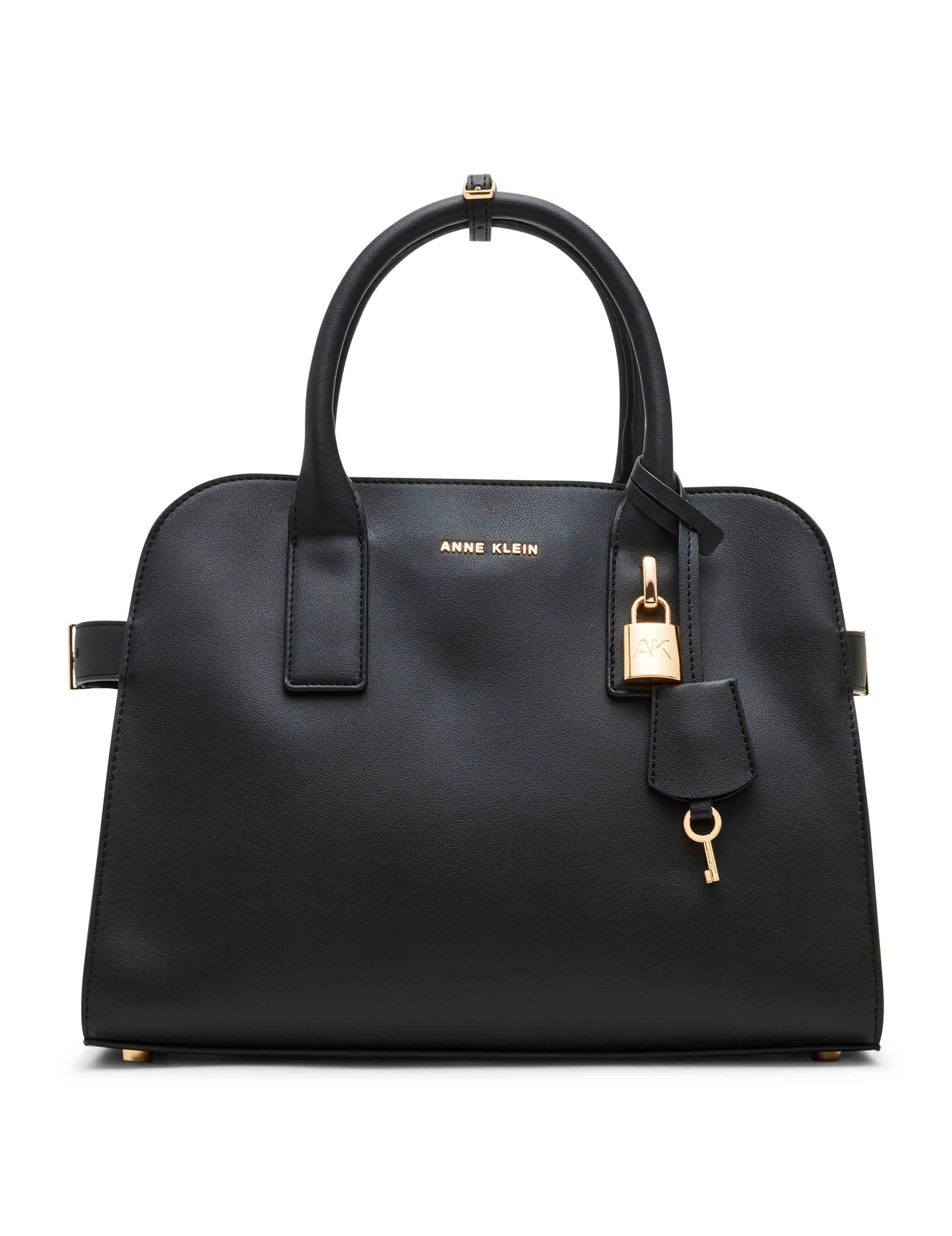 Small Curved Satchel with Convertible Strap sold by Anne Klein product image thumbnail 3