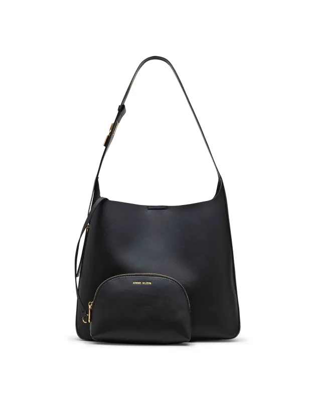 Hobo Tote with Pouch sold by Anne Klein